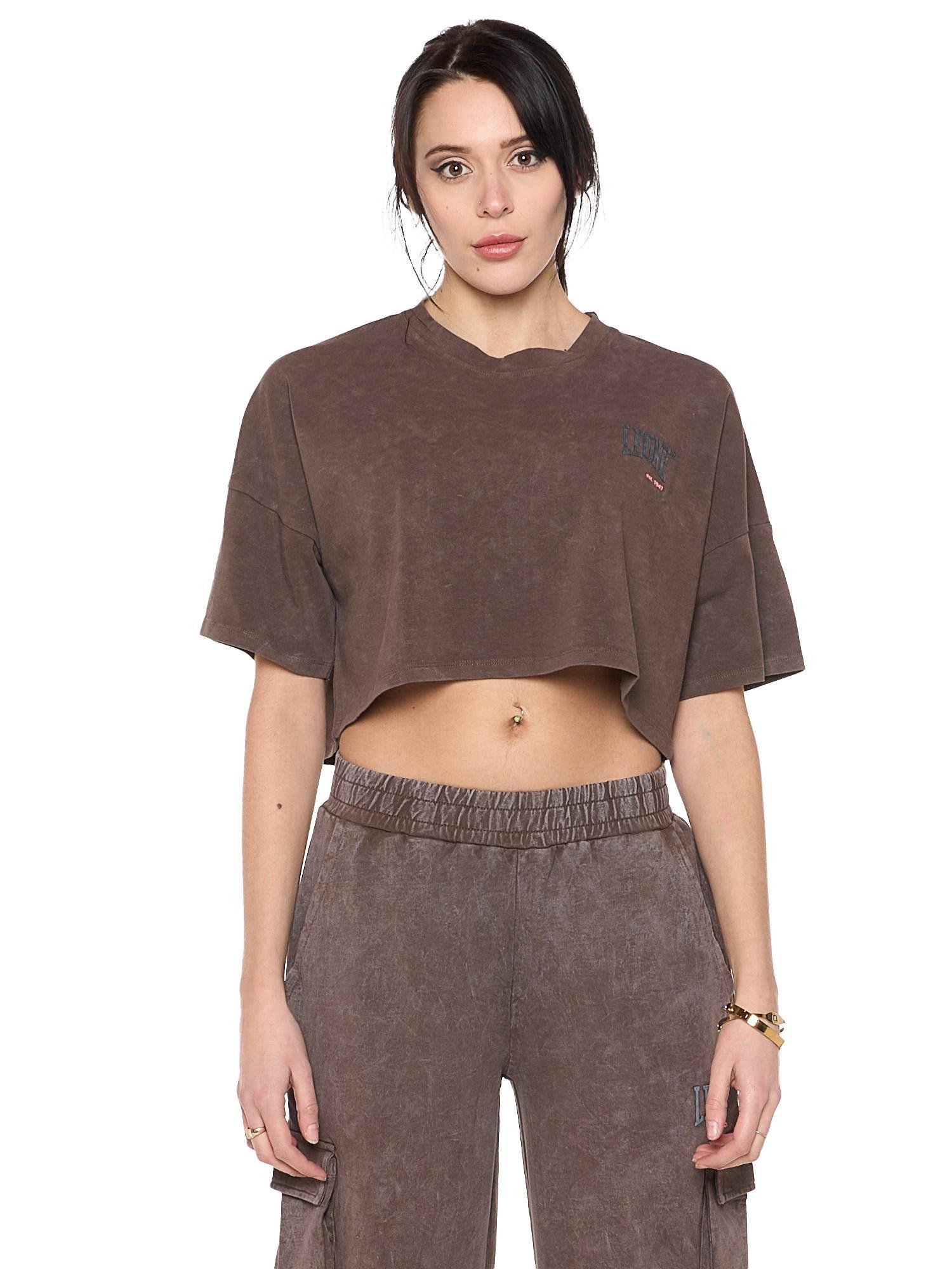 T-shirt Femme Col Roulé Côtelé "Pearl" à Manches Longues 1/5