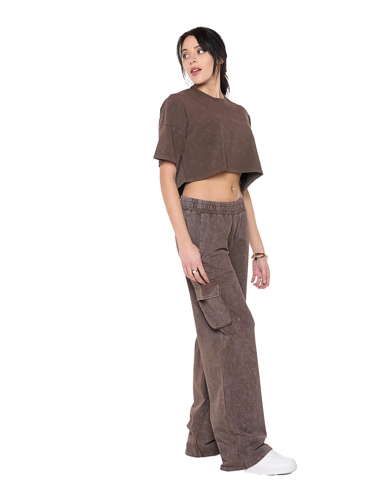 T-shirt Femme Col Roulé Côtelé "Pearl" à Manches Longues 3/5