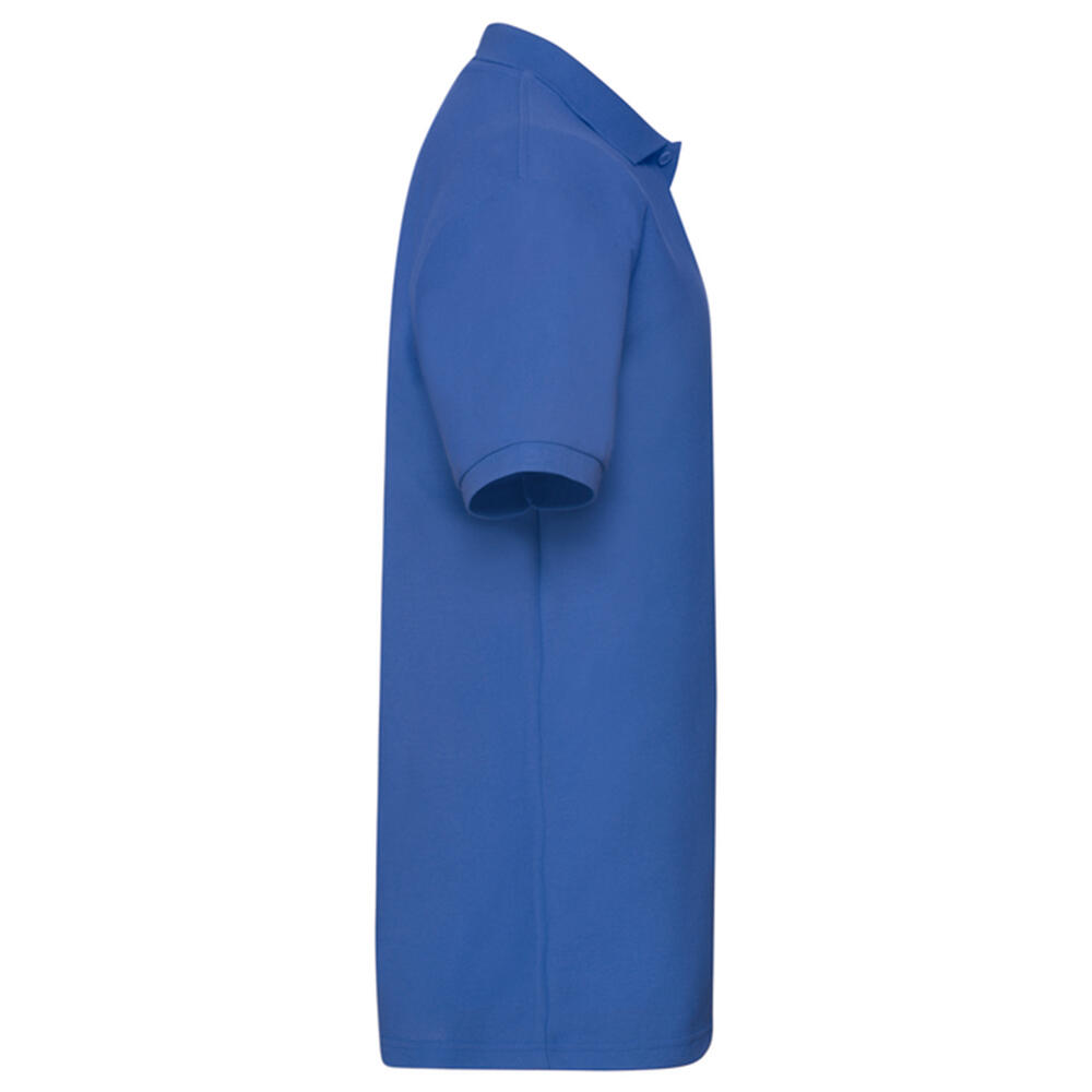 Maglietta Polo Uomo Fruit Of The Loom Blu Reale 3/3