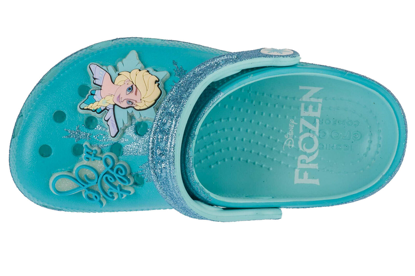 Zuecos Surf Niños Crocs FROZEN ELSA CLASSIC CLOG K Azu 3/5