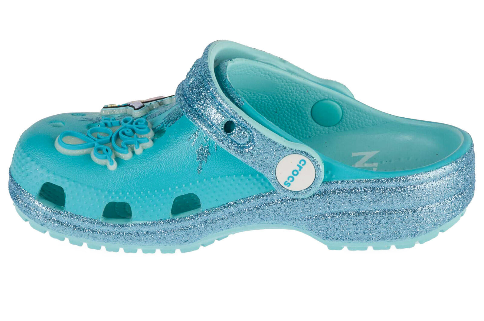 Zuecos Surf Niños Crocs FROZEN ELSA CLASSIC CLOG K Azu 2/5