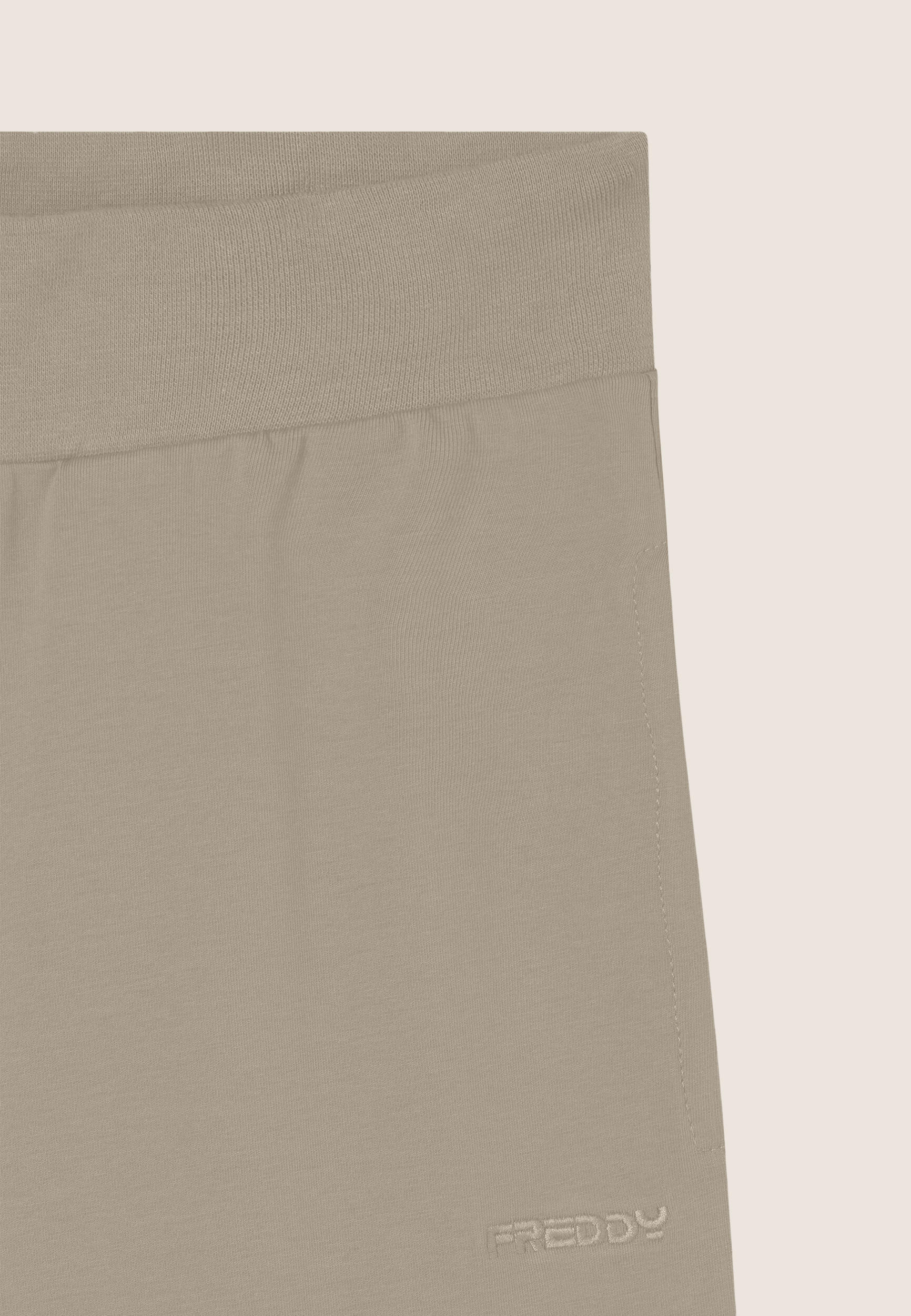 Pantaloni joggers in jersey con elastico logato scopribile 3/3