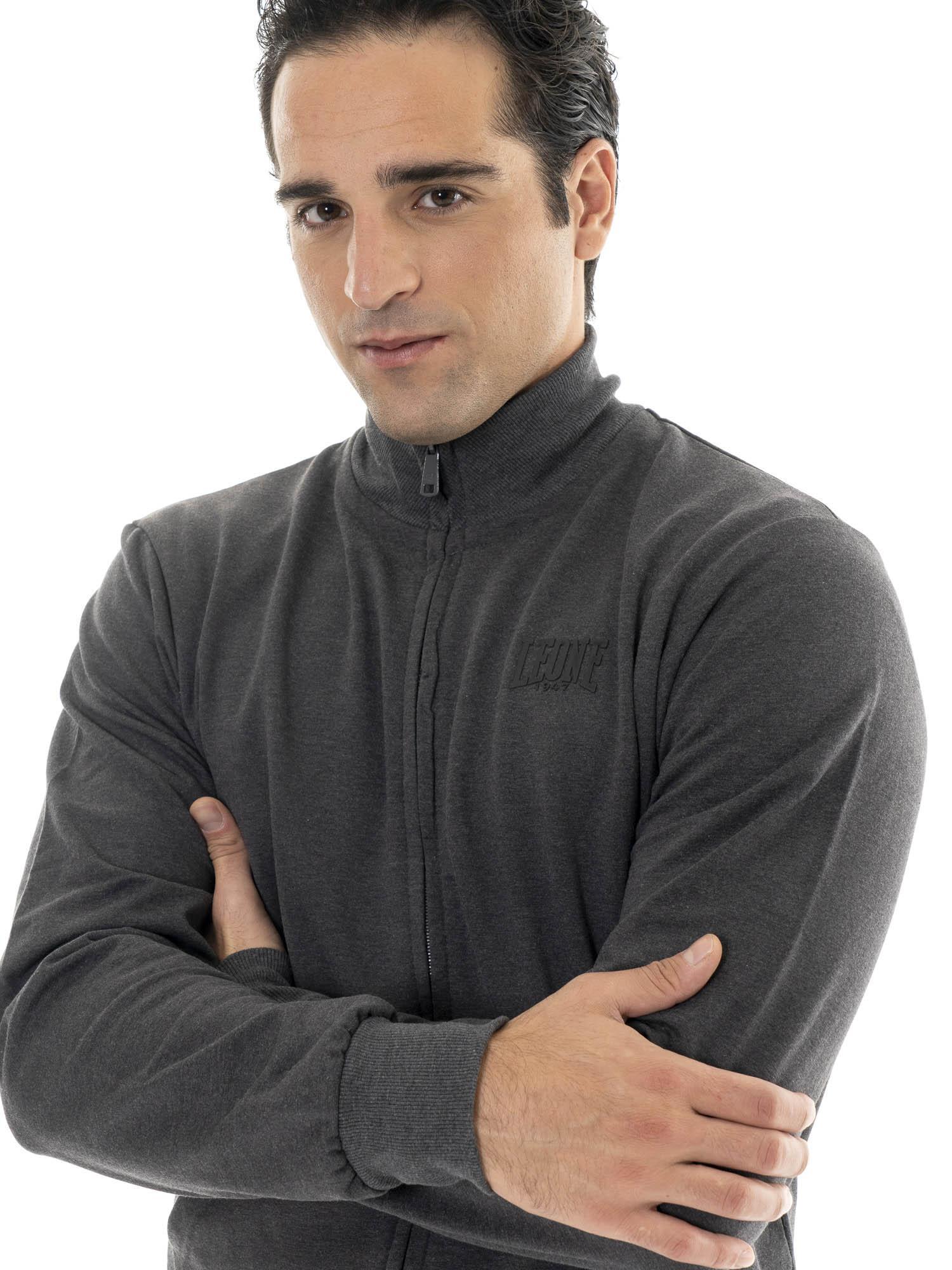 Sudadera de invierno para hombre con cuello alto y cremallera "Basic" 5/7