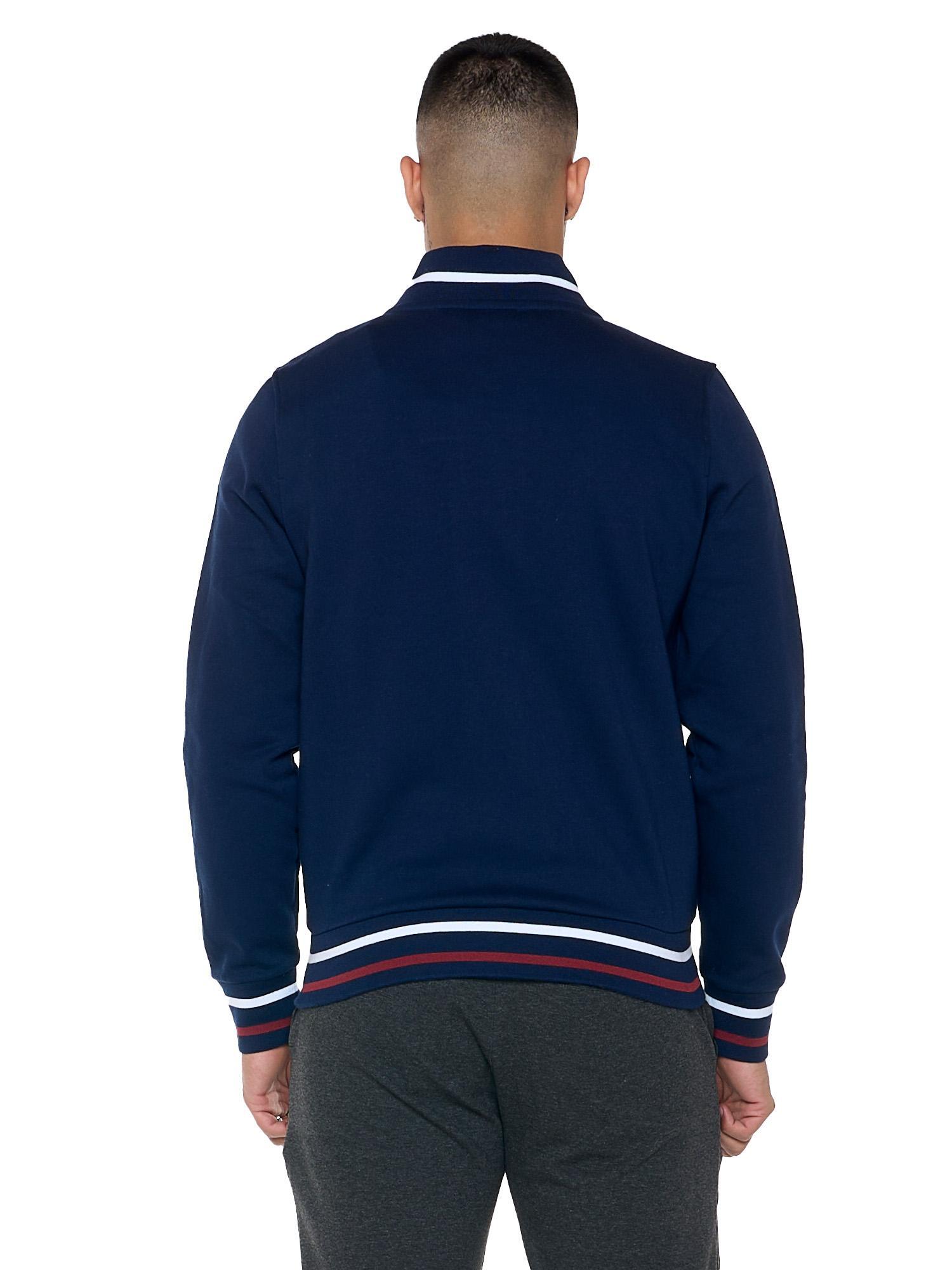 Bomber d'hiver homme avec boutons "Varsity" 4/6