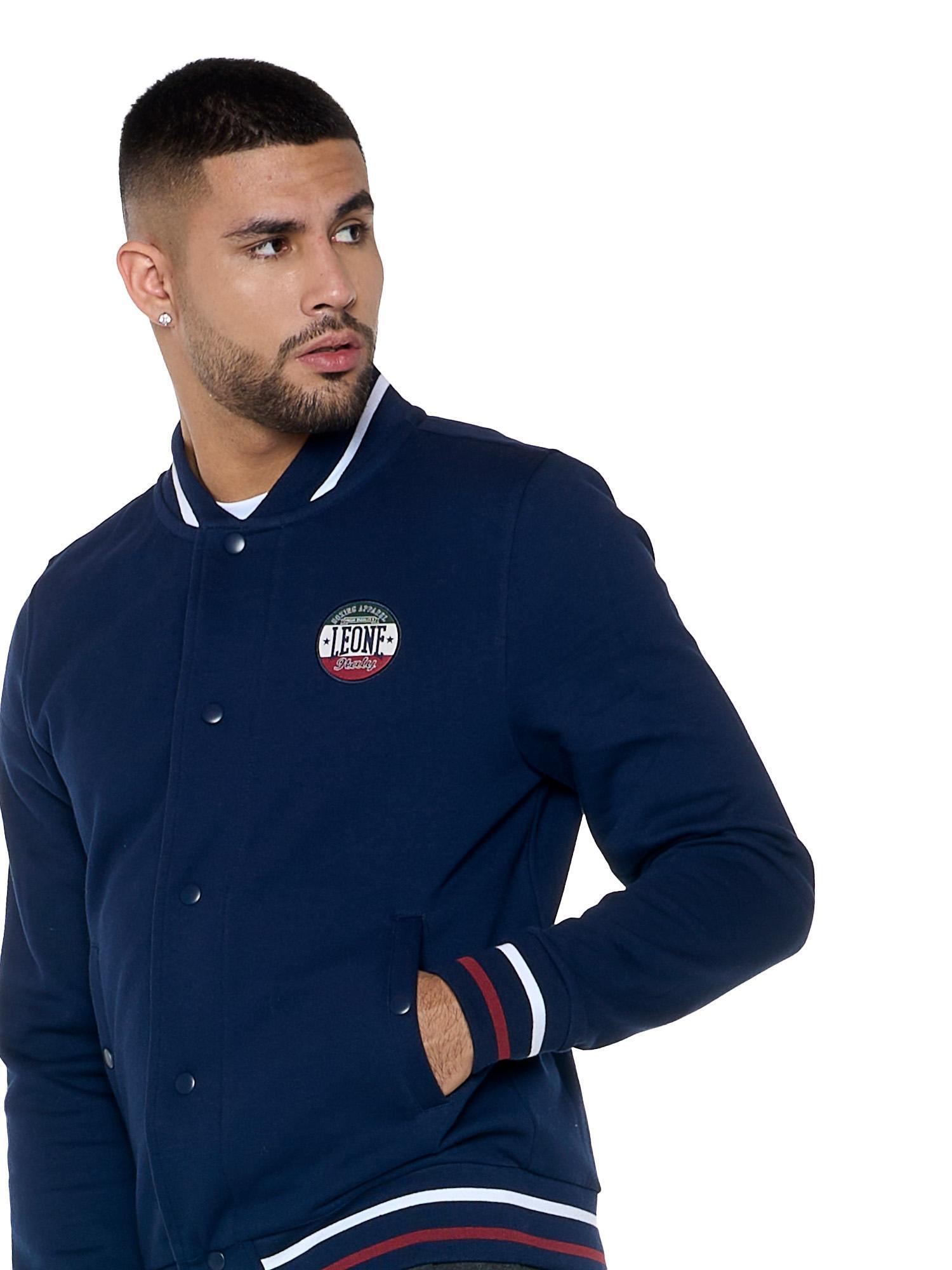 Bomber d'hiver homme avec boutons "Varsity" 5/6