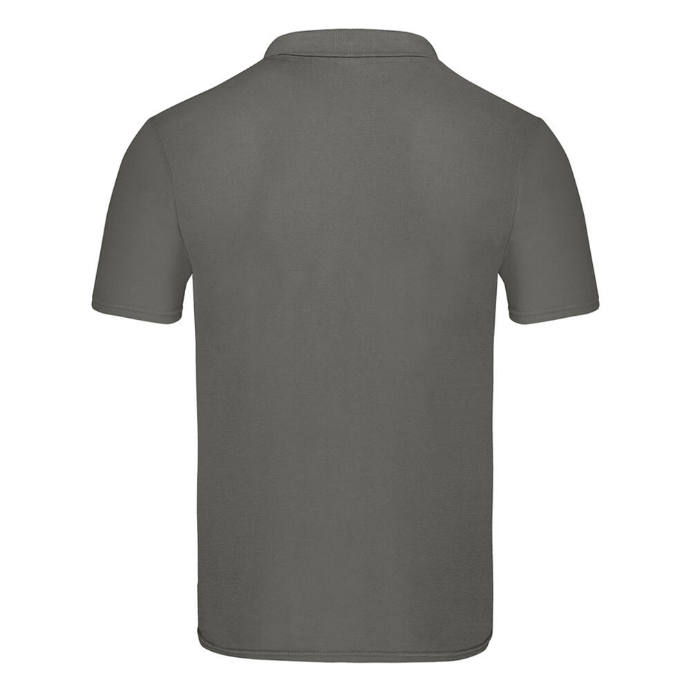 Maglietta Polo Adulto Unisex Fruit Of The Loom Original Grafite Chiaro Tinta 2/3