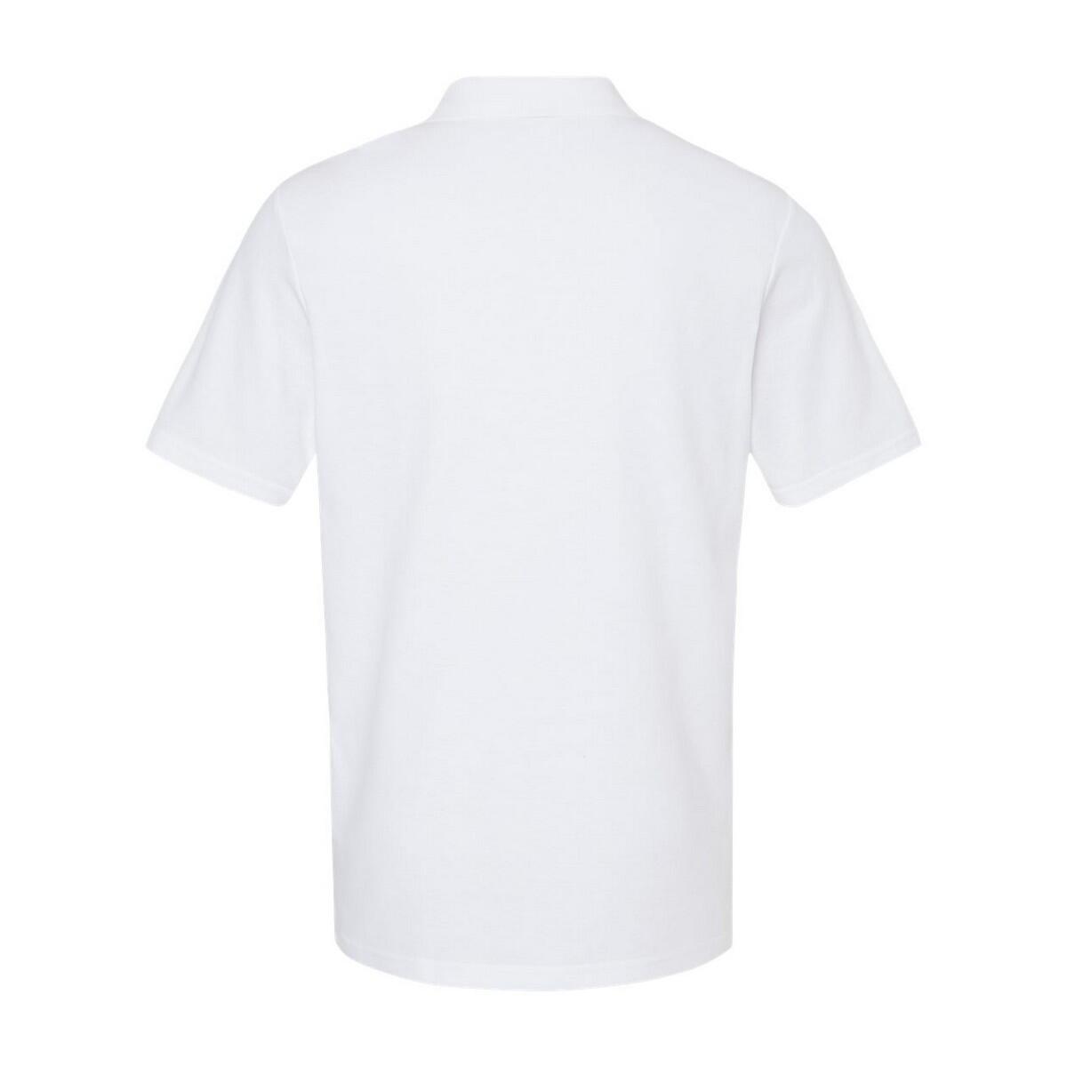 Polo SOFTSTYLE Adulte (Blanc) 2/3
