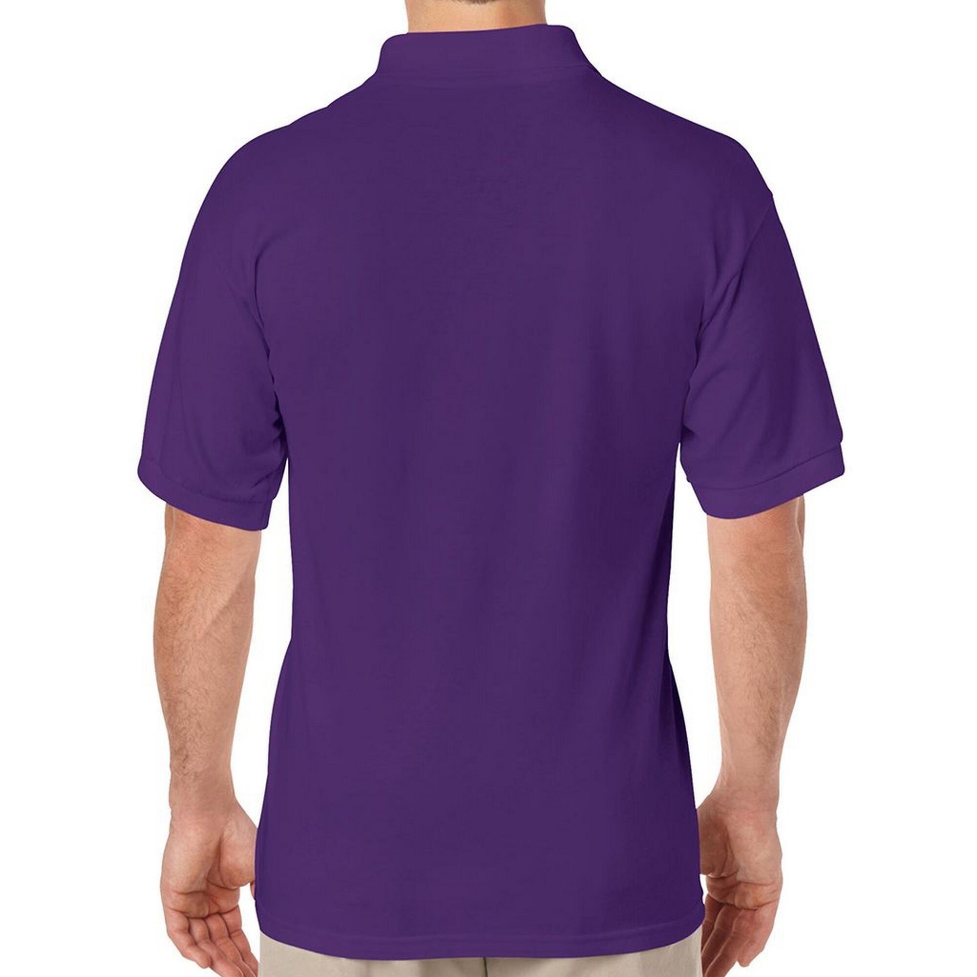 Maglietta Polo Adulto Unisex Gildan Viola 2/3