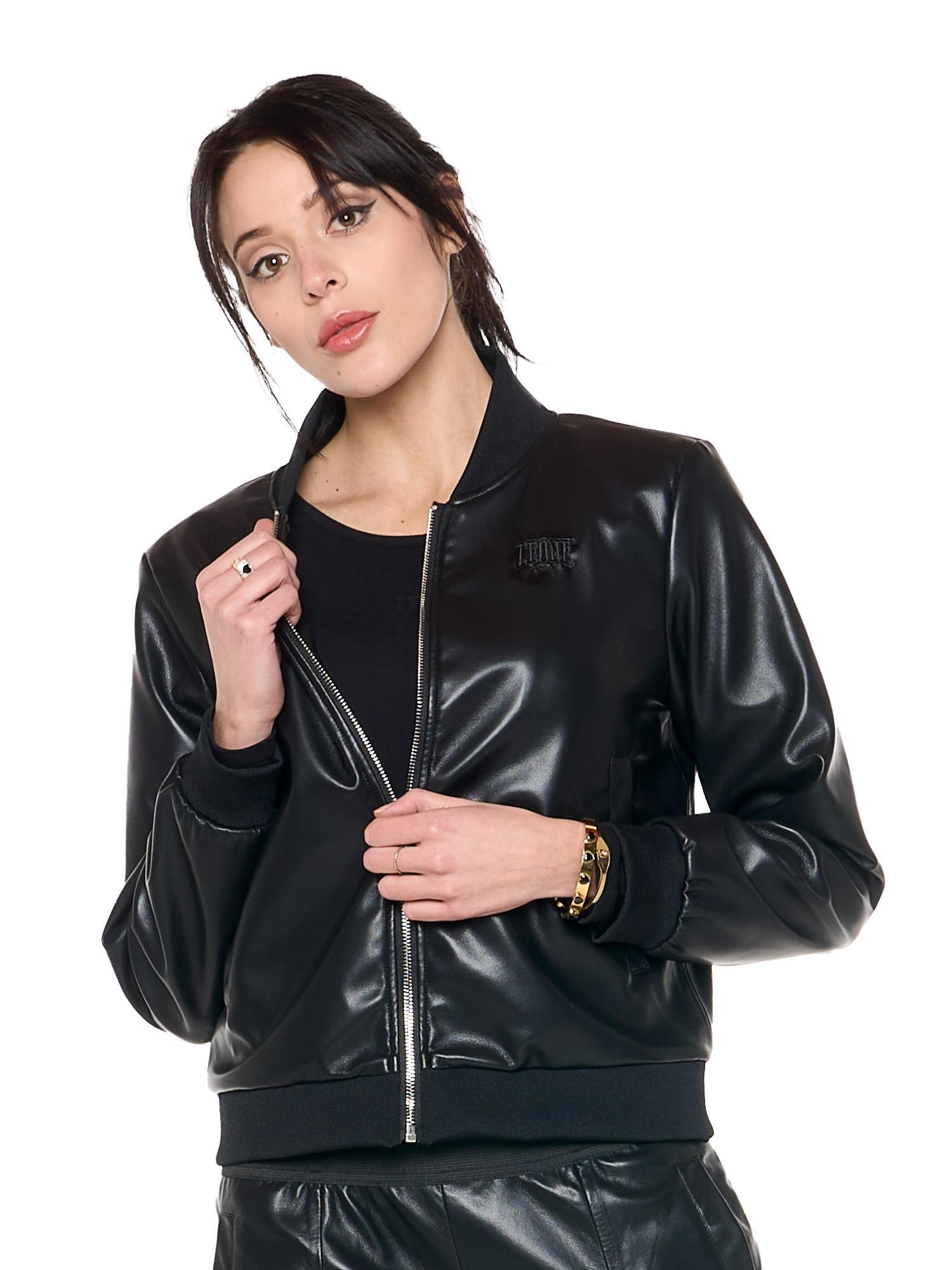 Cazadora bomber de invierno de mujer "Black Ring" 5/5