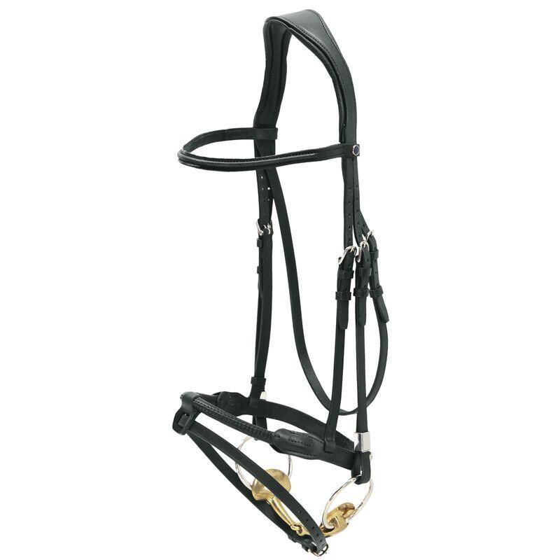 STÜBBEN Reittrensen für Pferde Stübben muserolle en corde Pro-Jump Slide&Lock