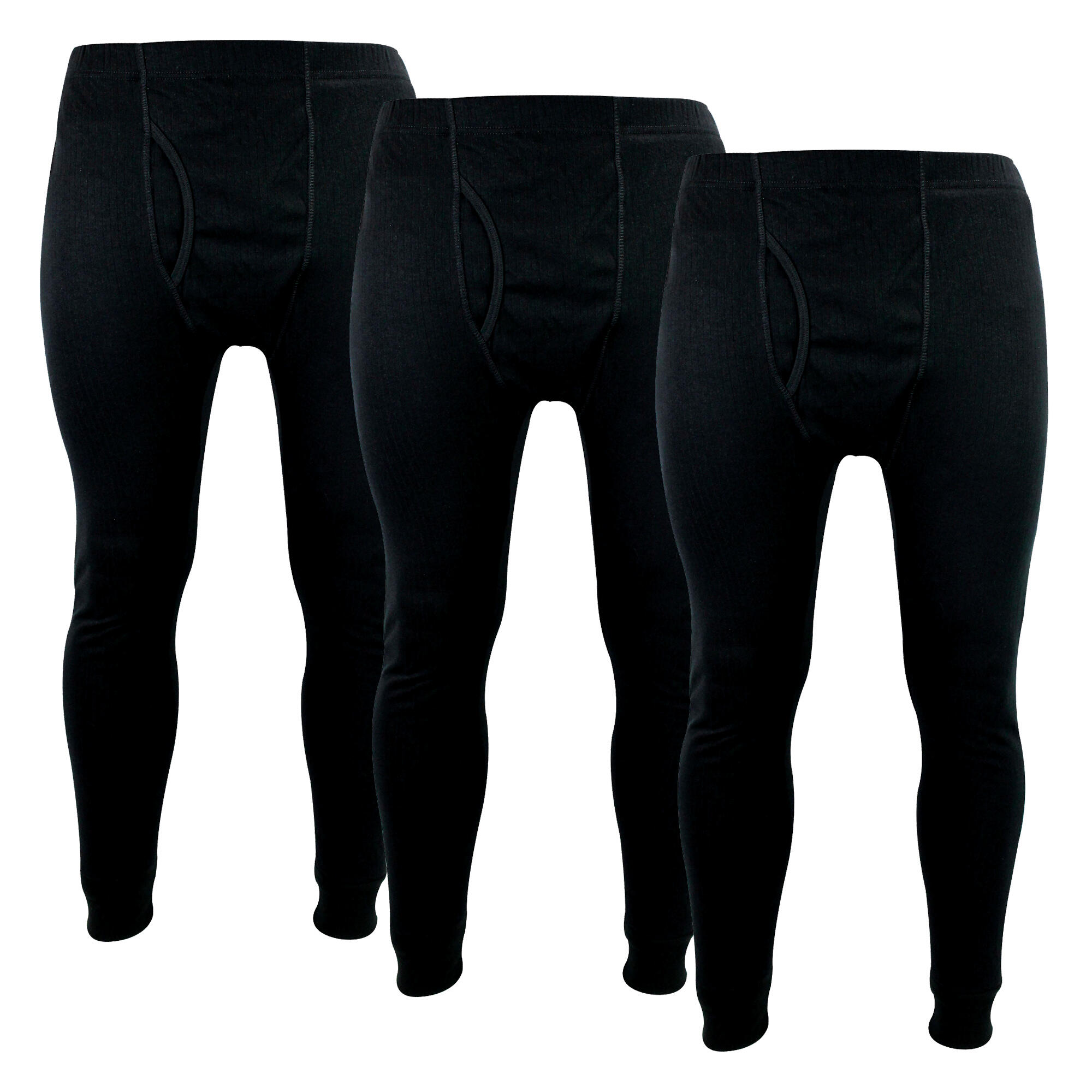 3 Pack Kids Thermal Bottoms | Warm Base Layer Thermal Underwear Bottoms 3/5