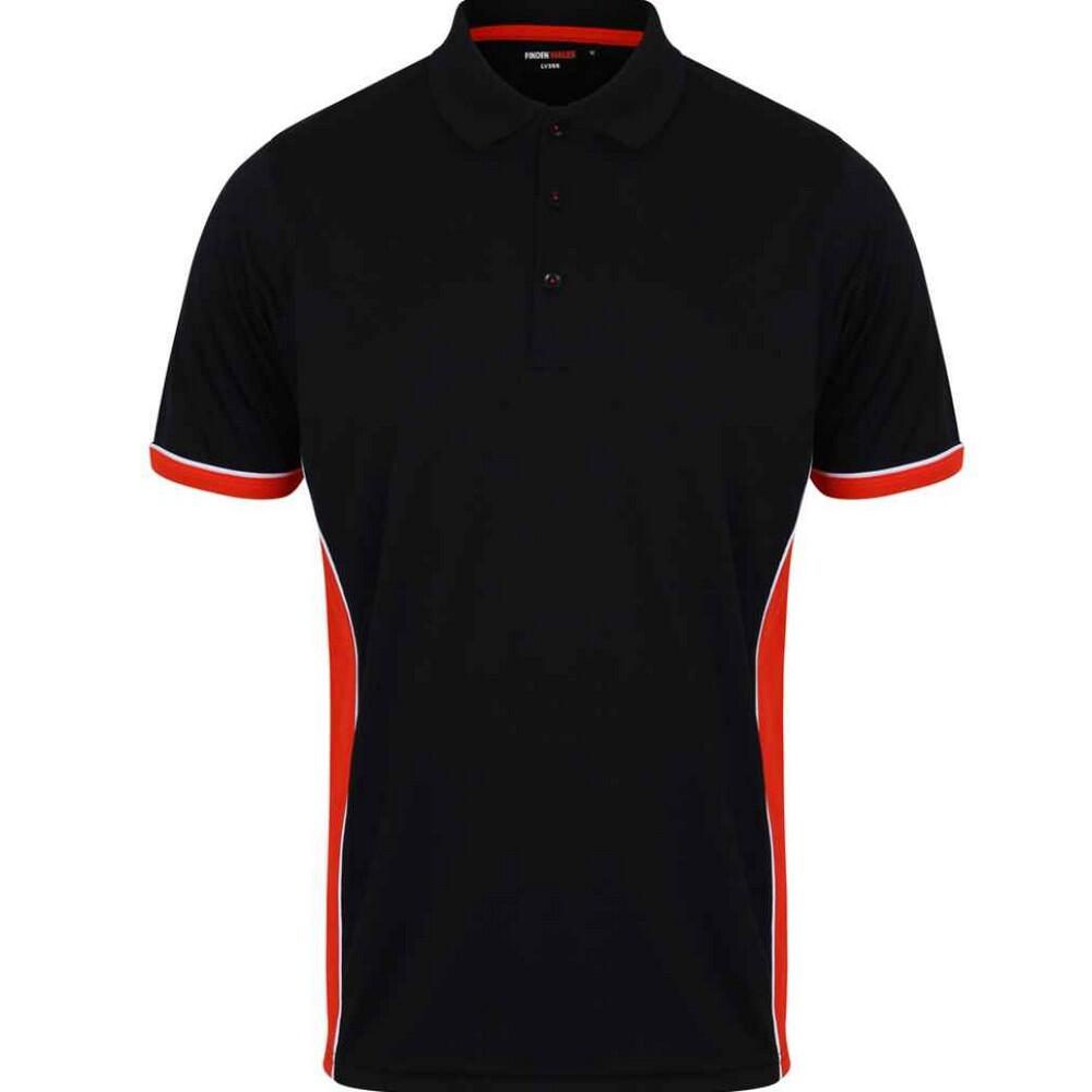 Camisa pólo homem preto