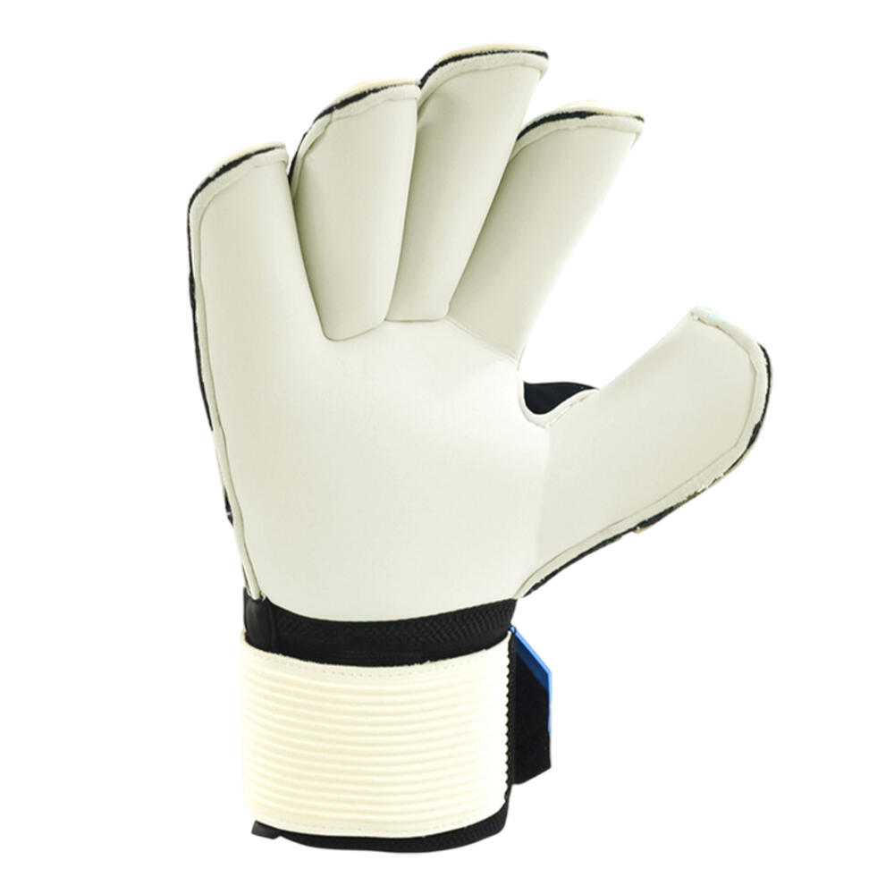 Guanti Da Portiere Adulto Unisex NO10 Pro 7000 Bianco Nero Acqua 2/3
