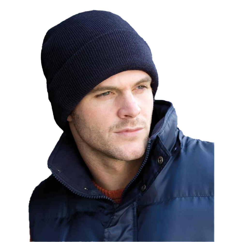 "Woolly" Skimütze Thinsulate Damen und Herren Marineblau 3/3