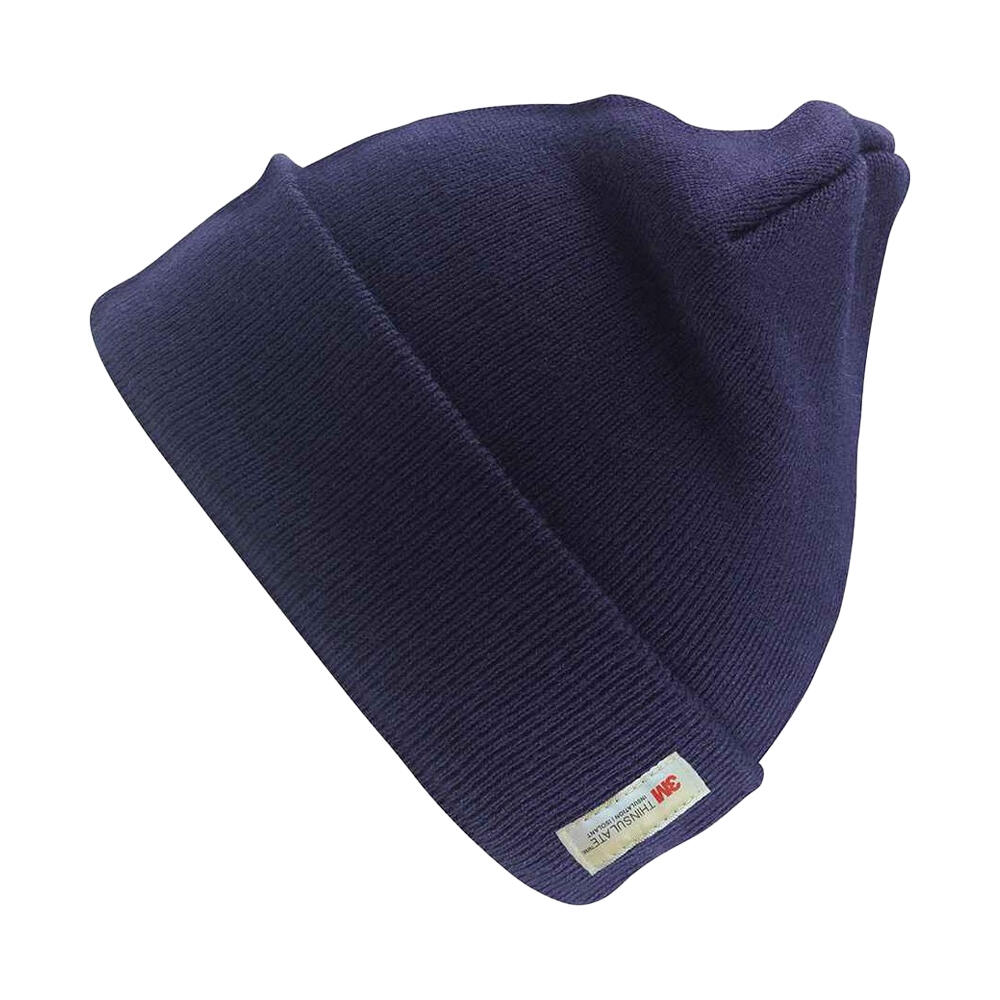 "Woolly" Skimütze Thinsulate Damen und Herren Marineblau 2/3