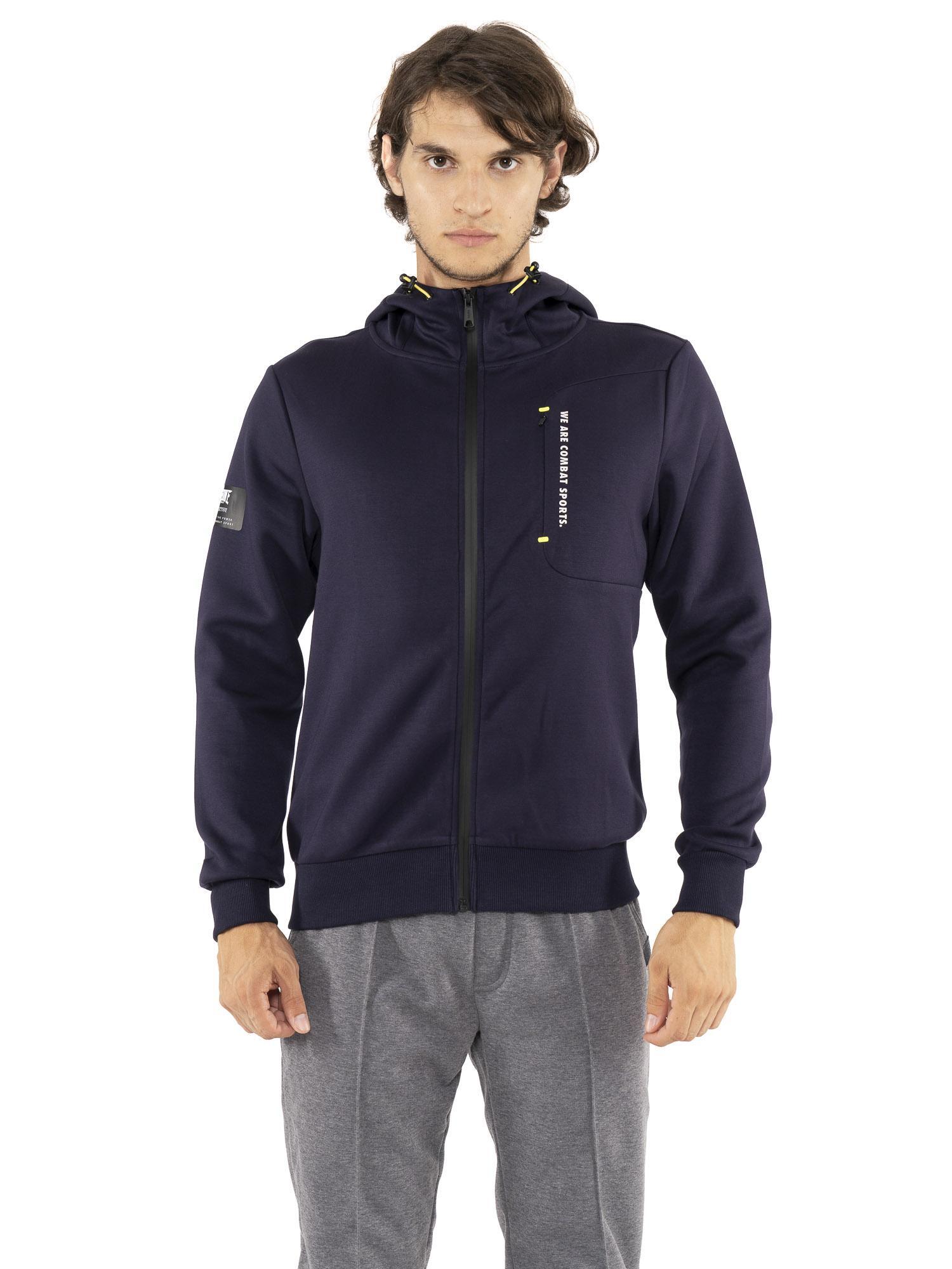 LEONE 1947 APPAREL Giacca in neoprene da uomo con cappuccio "Selective"