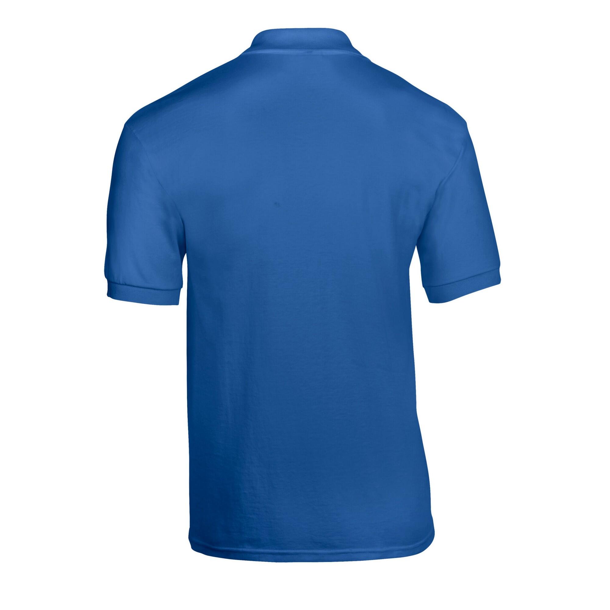 Unisex Dryblend Jersey Poloshirt voor volwassenen (Koningsblauw) 2/3