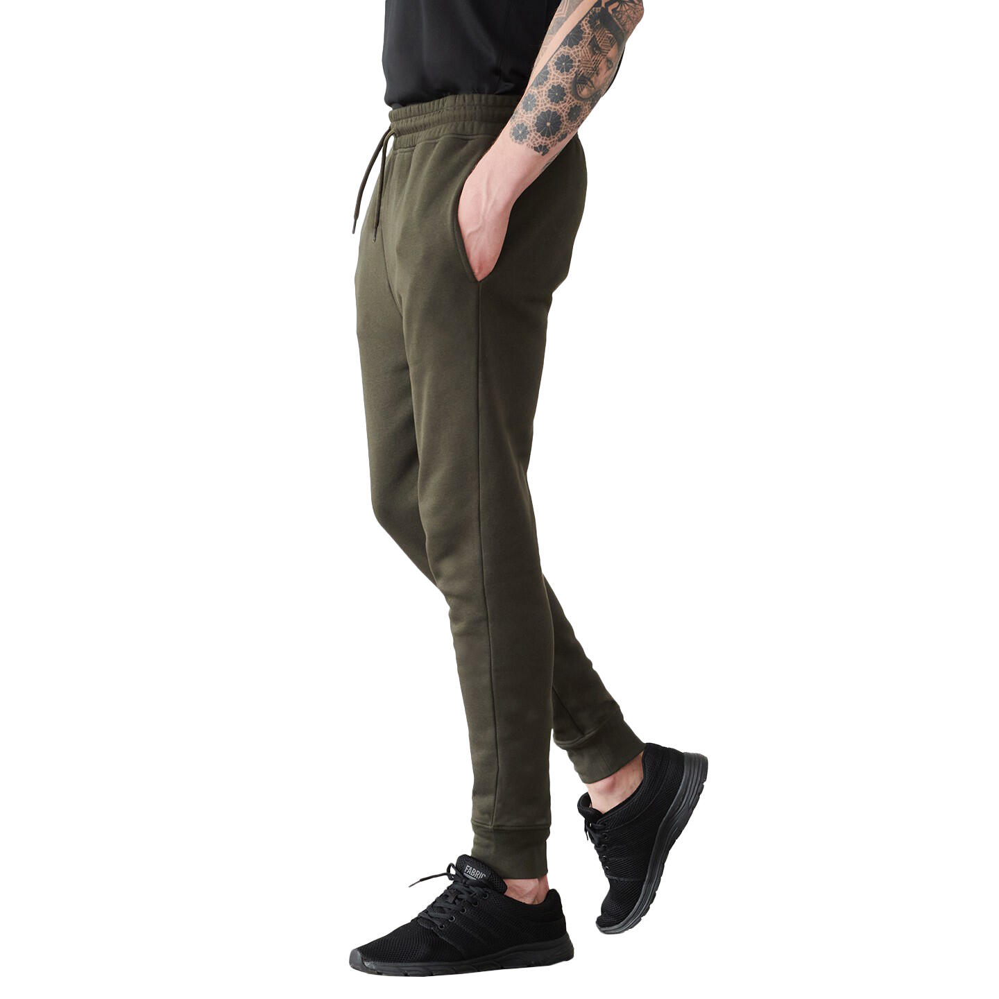 Pantalon De Jogging ATHLEISURE Adulte (Vert Kaki) 3/3