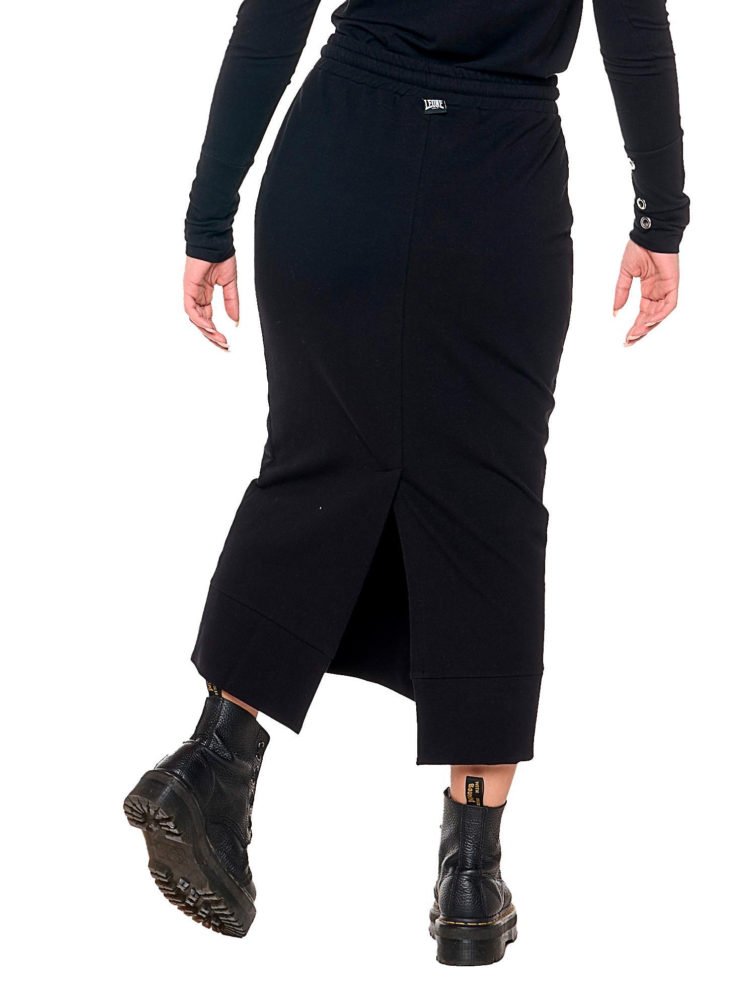 Falda larga de invierno para mujer "Black Ring" 3/6