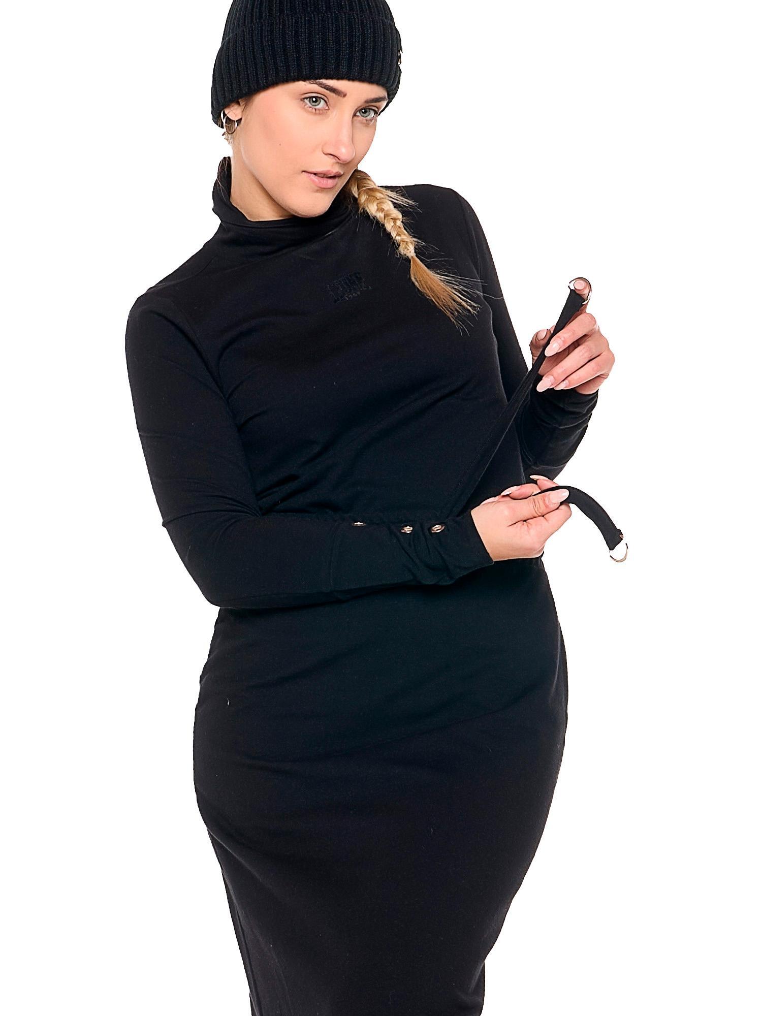 Falda larga de invierno para mujer "Black Ring" 5/6