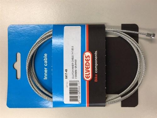 Cable Derailleur Shimano UPFIT Câble Dérailleur Arrière Vélo VTC/VTT - Acier Inoxydable 2m - Universel Acier Inoxydable Vélo