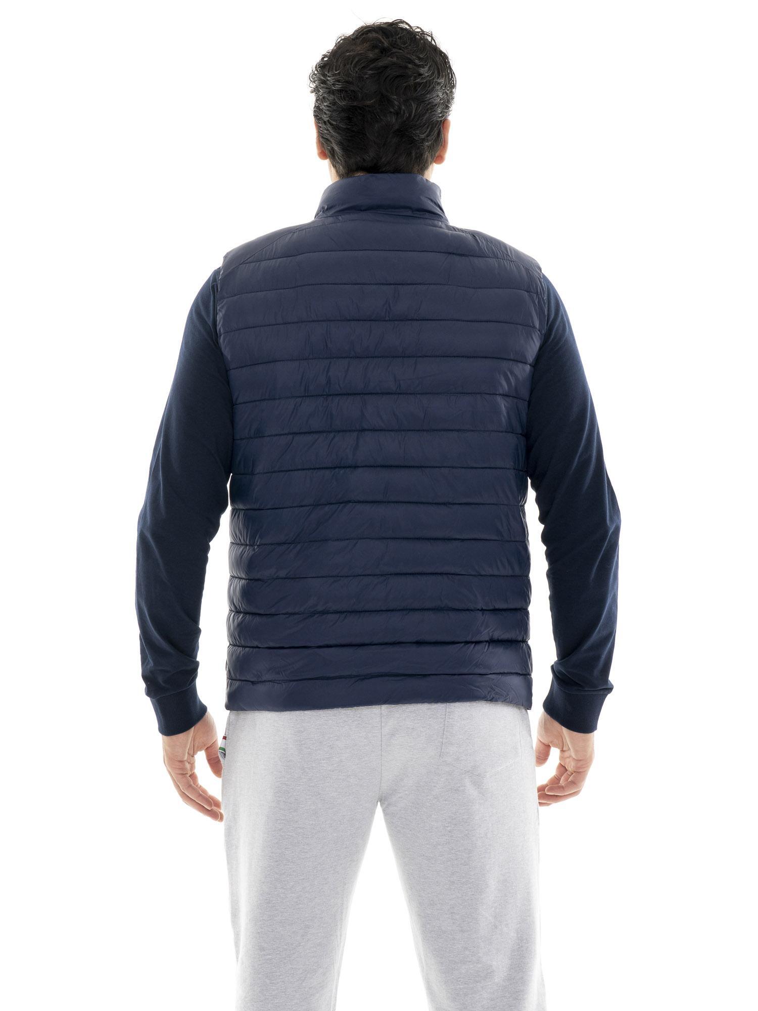 Plumífero de hombre "Basic" de invierno con cremallera y sin mangas 4/5