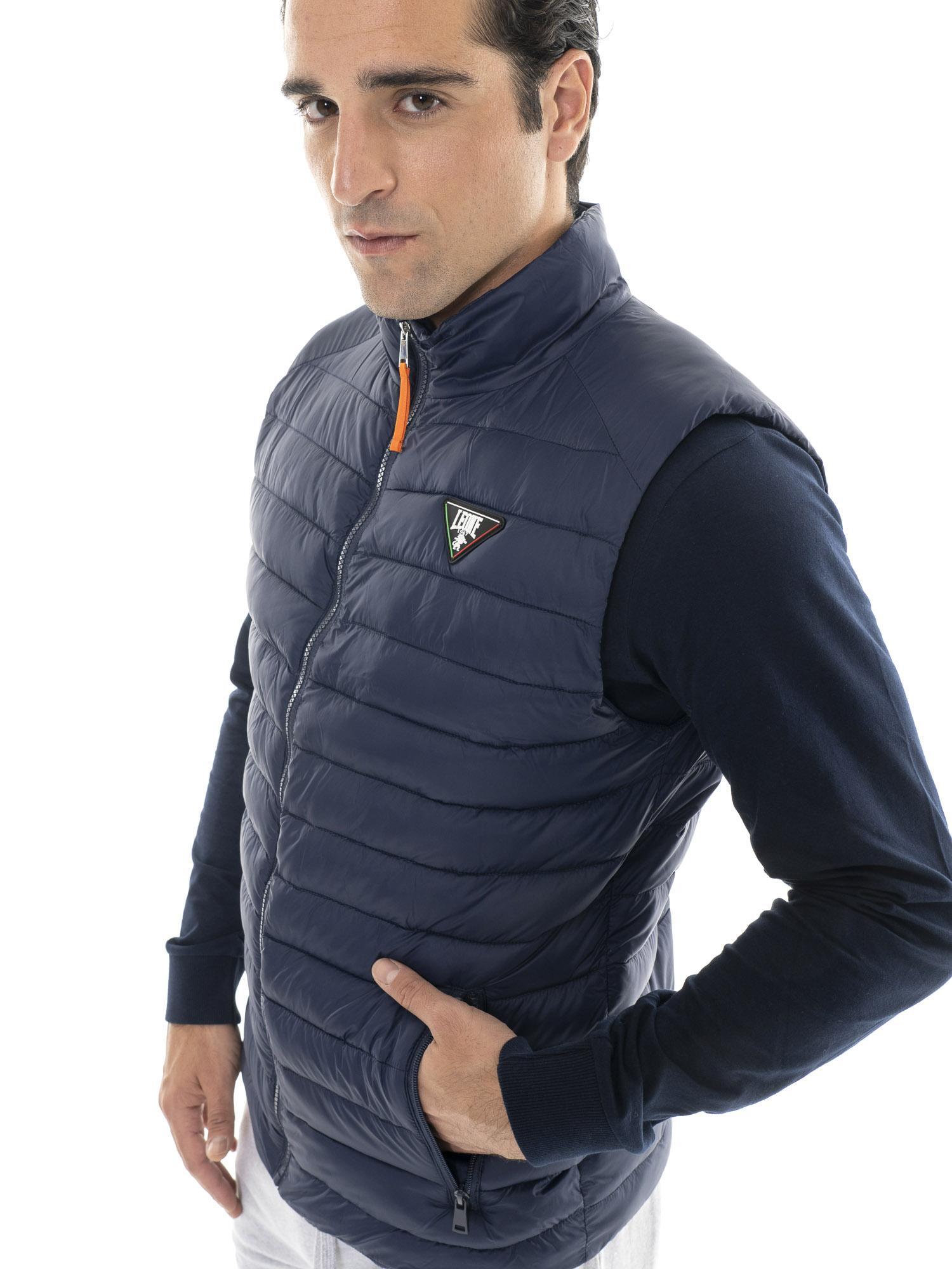 Plumífero de hombre "Basic" de invierno con cremallera y sin mangas 3/5