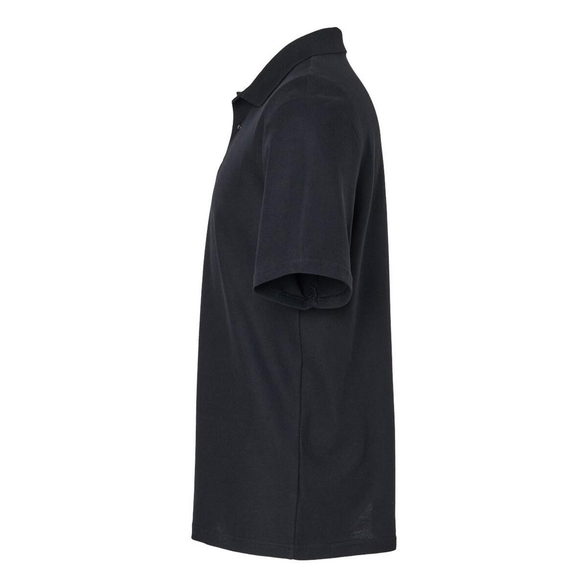 Camisa pólo Softstyle Pique unissexo para adultos (Preto) 3/3