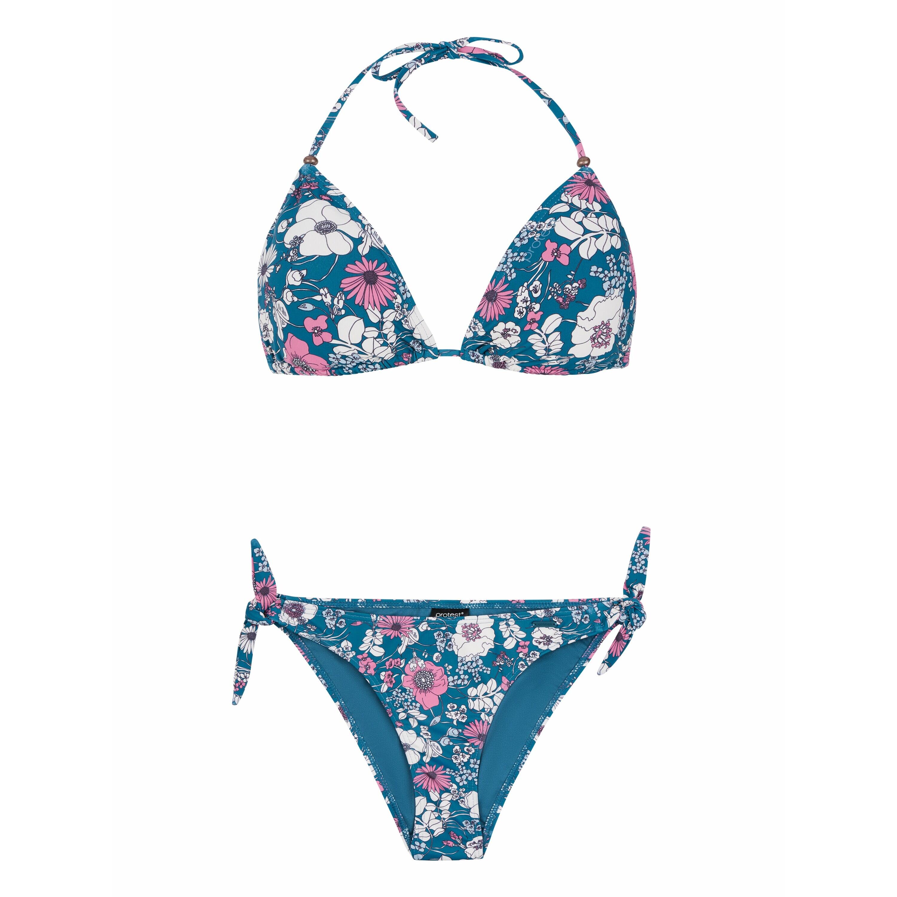 Protest - Maillot De Bain 2 Pièces Triangle Femme Protest Prtmoloko - Maillot De Bain 2 Pièces - Bleu - 42 M/l - Decathlon