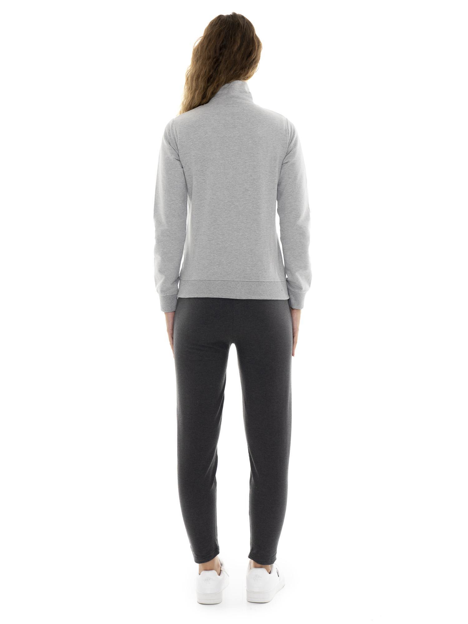 Survêtement femme hiver avec col et zip "Silver" 4/7