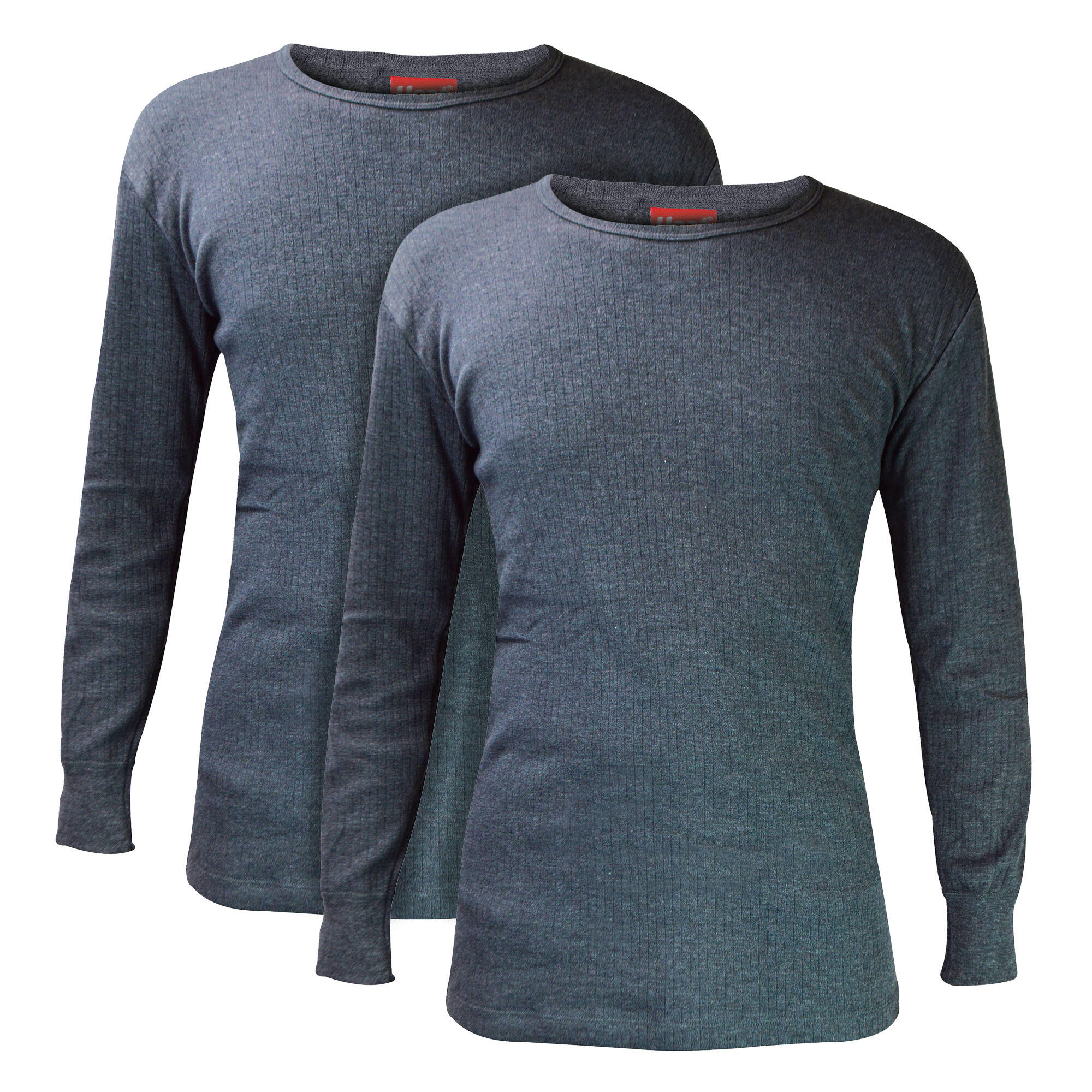 HEAT HOLDERS 2 Pack Mens Long Sleeve Thermal Top for Winter
