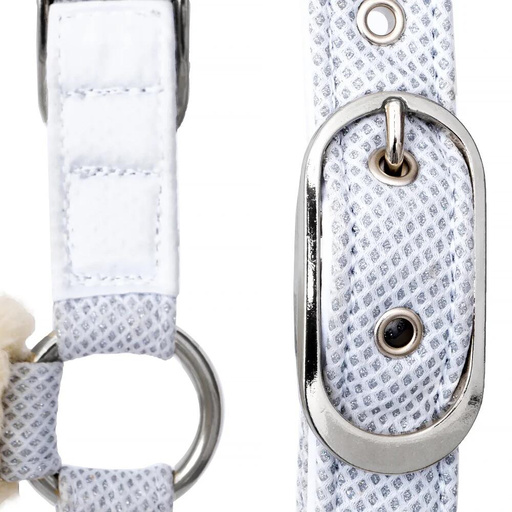 Paardenhalster van EQUESTRIAN QUEEN Rotterdam 25SS met bontafwerking 3/7