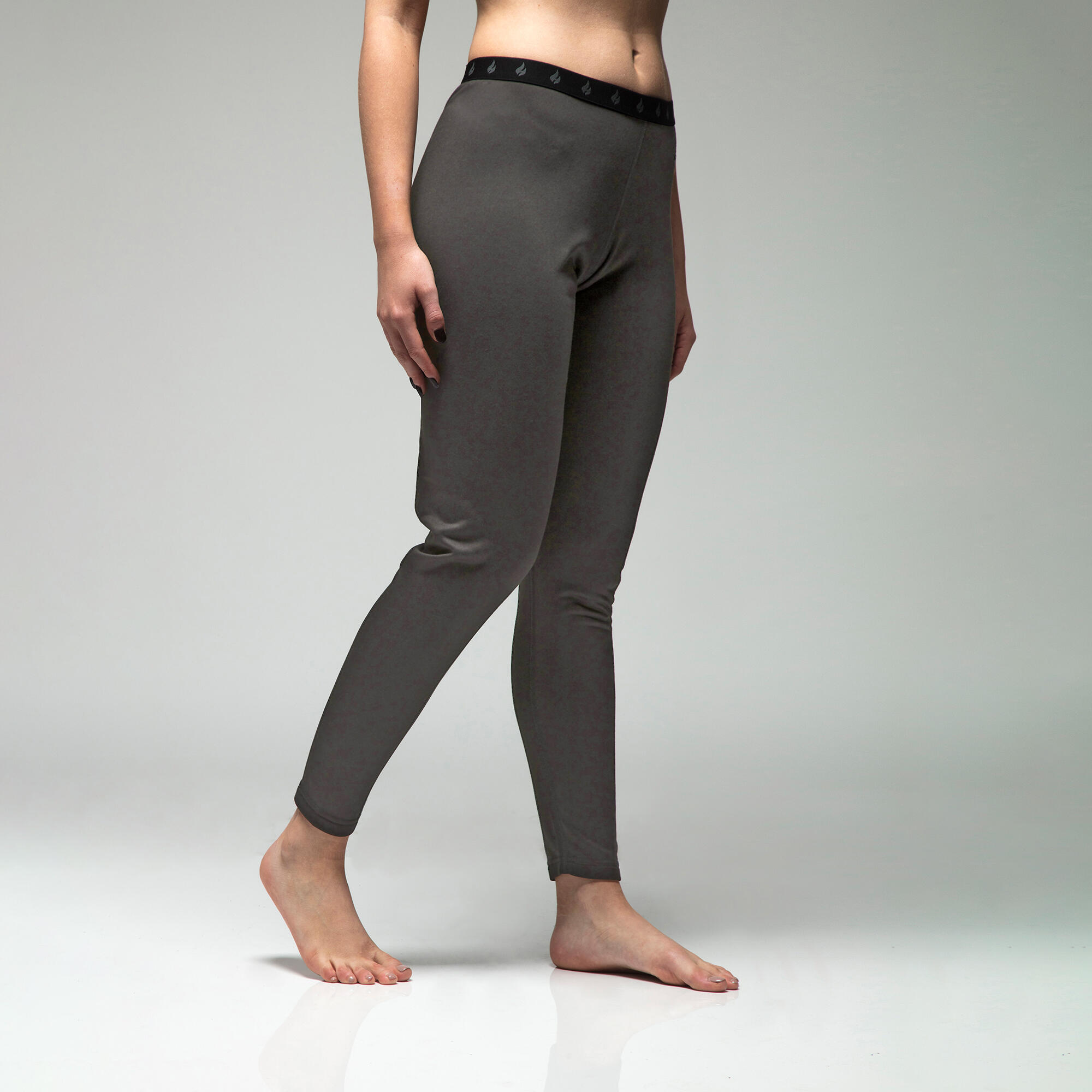 Women's Fleece-Lined Thermal Long Johns | Ultra Lite Thermal Bottoms Base Layer 4/5