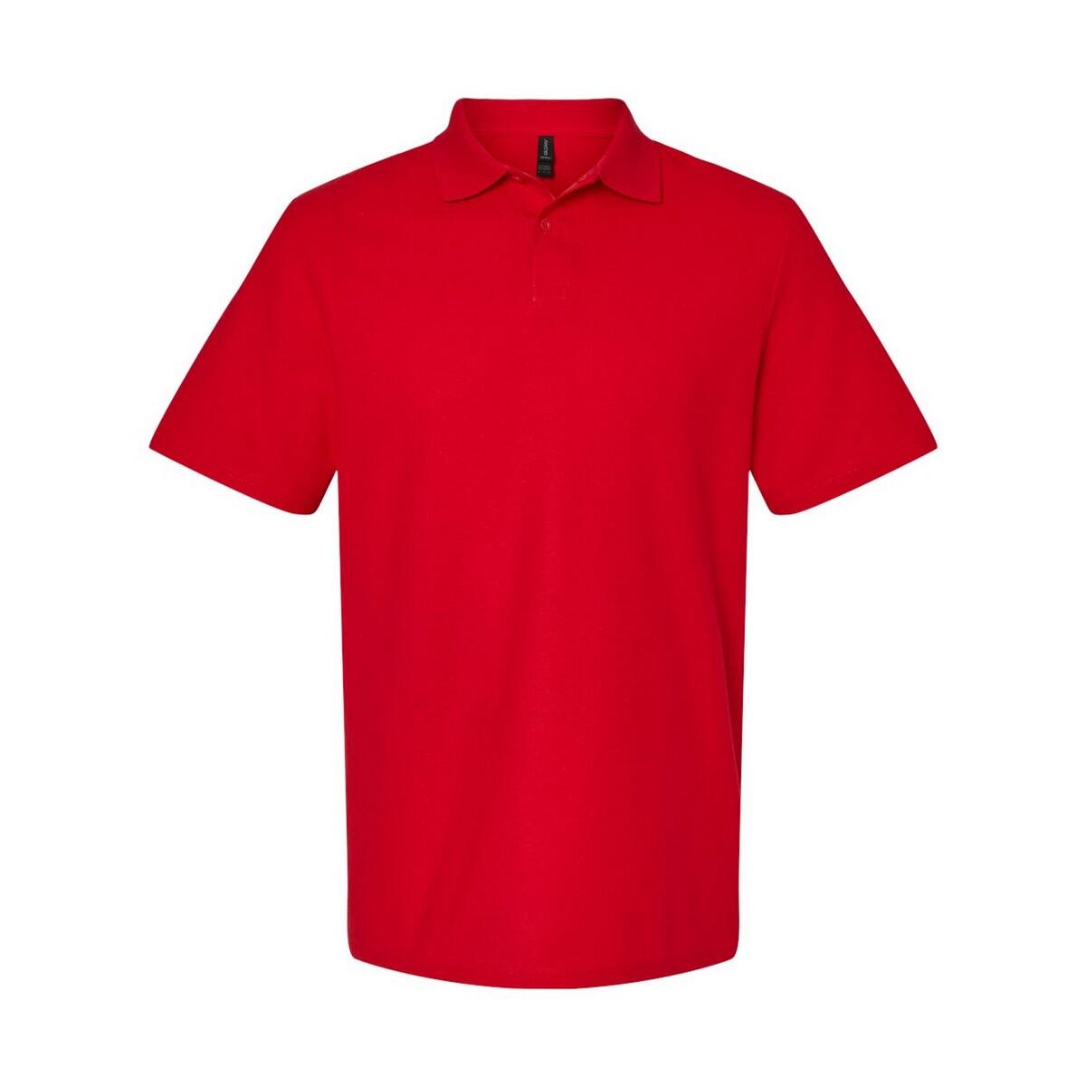 Gildan - Polo Softstyle Adulte (rouge Vif) - Chemise Manches Courtes - Rouge - 56 3xl - Decathlon