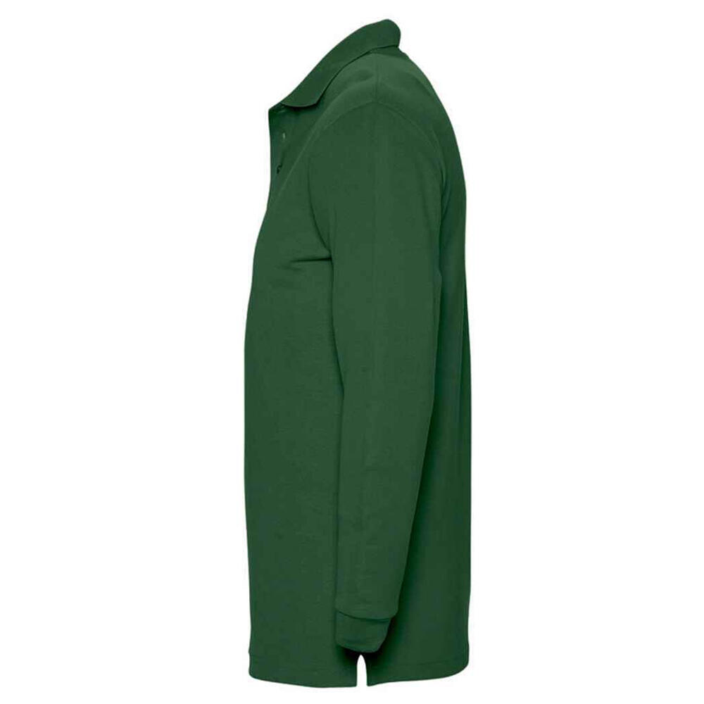 Camisola pólo de manga comprida Winter II para adultos unissexo (Golf Green) 3/4