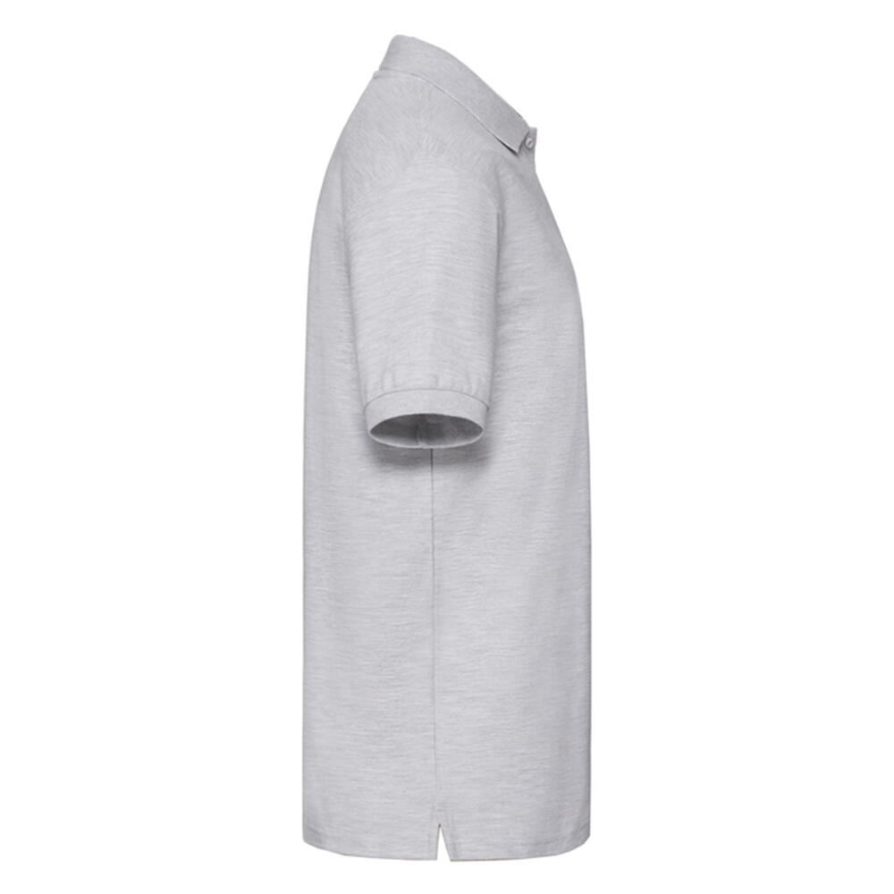 Polo PREMIUM Adulte (Gris Chiné) 3/3