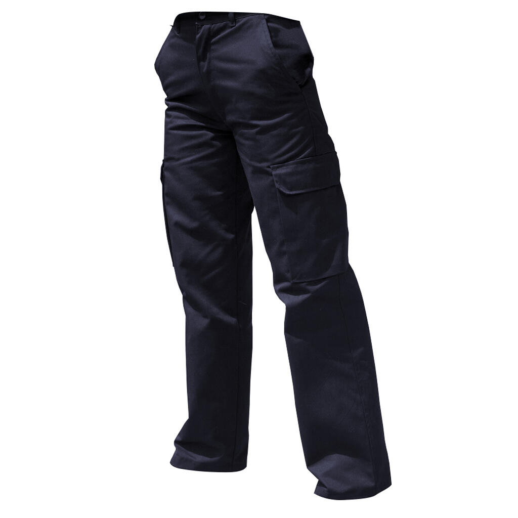 WARRIOR Womens/Ladies Cargo Workwear Trousers (Harbour Navy)