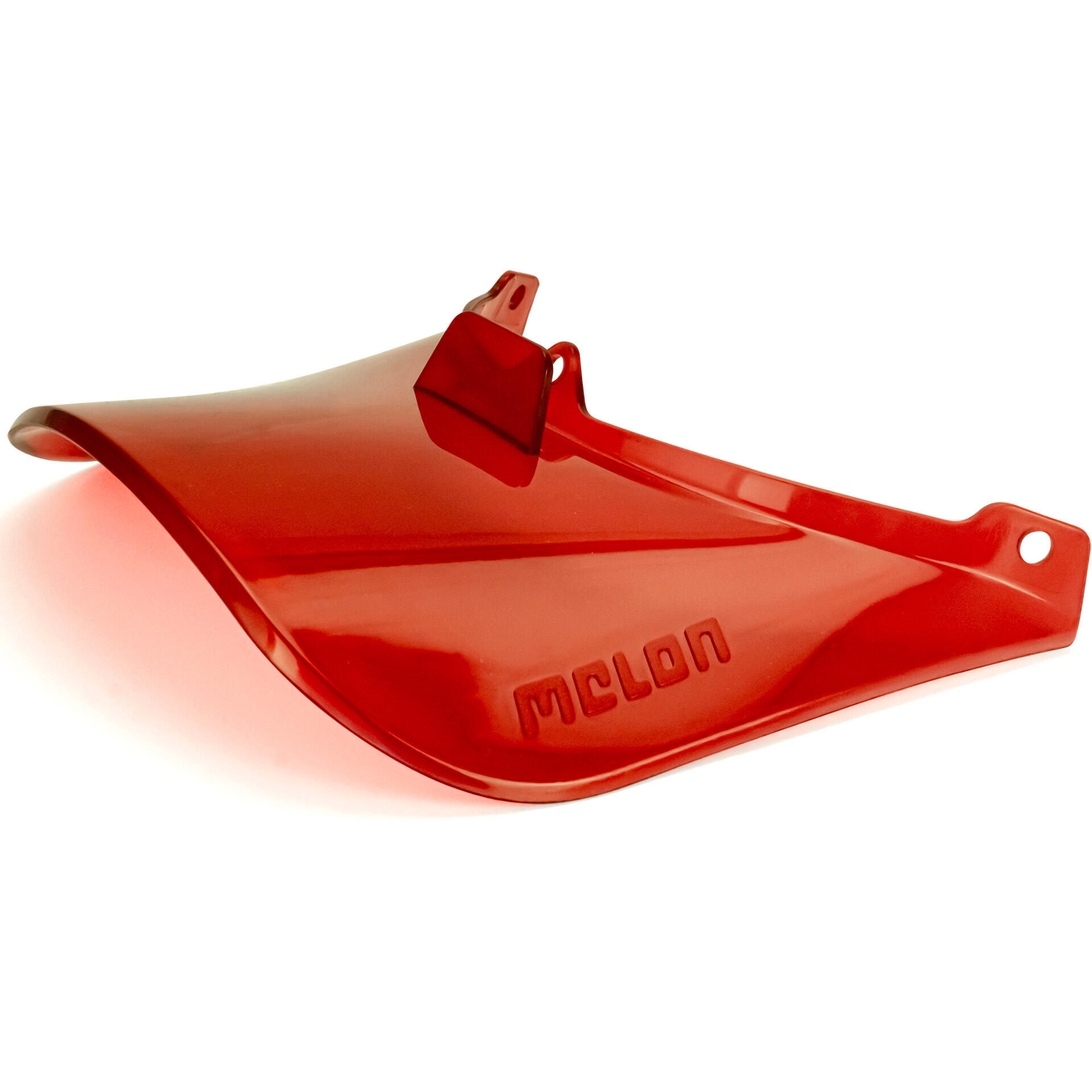 Visière de Casque Melon Vista UV400 Rouge Transparent 2/2