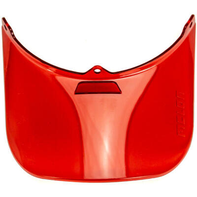 Melonenhelmvizier Vista UV400 Rot Transparent