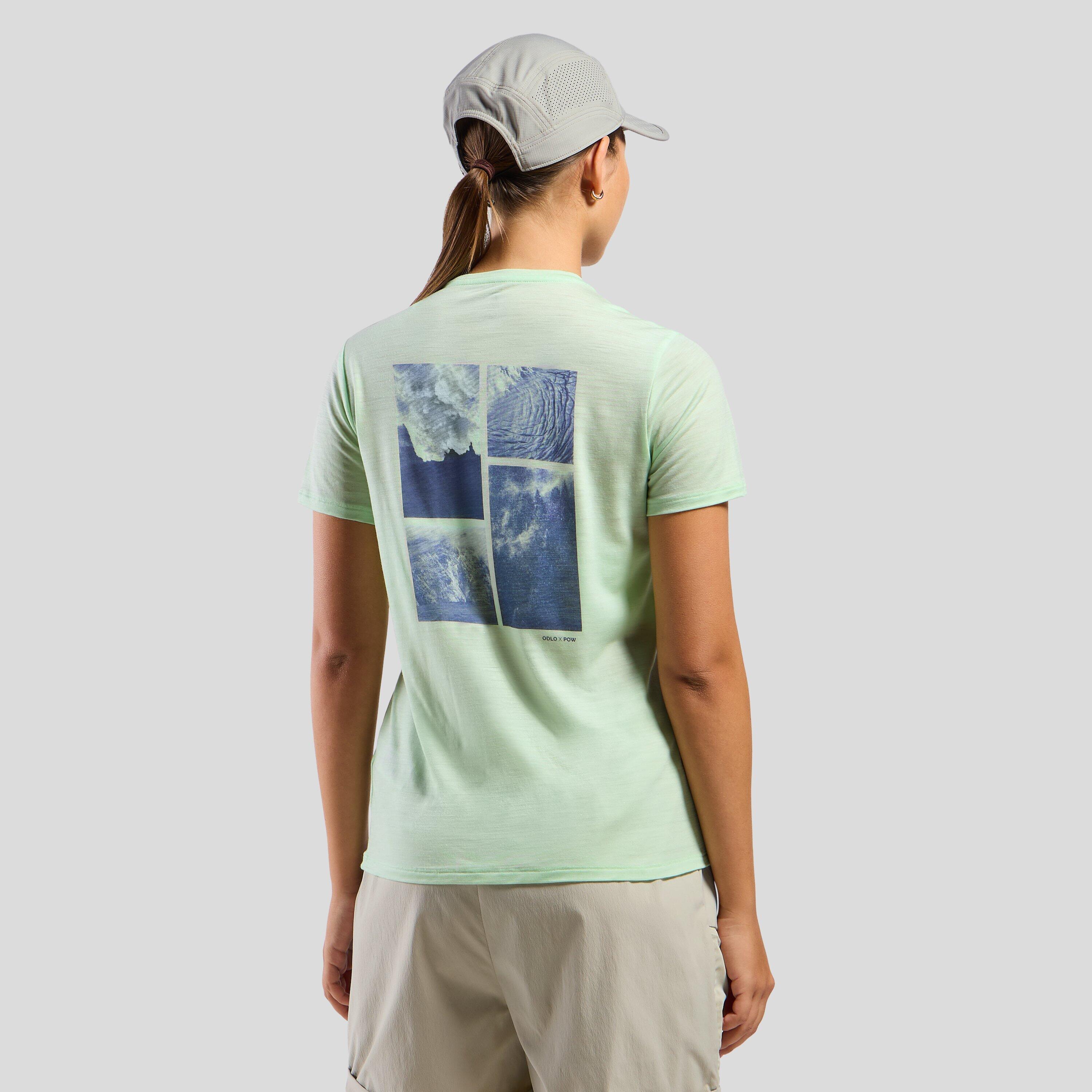 T-shirt Odlo x POW Collective Voices in misto lana merino ODLO 2/7