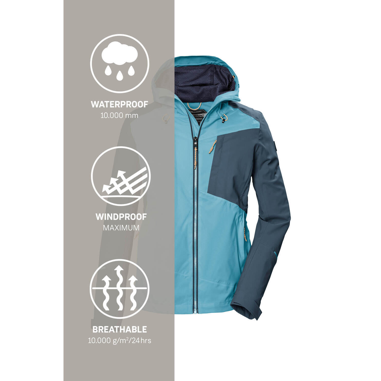 Damen Outdoorjacke KOS 83 7/7