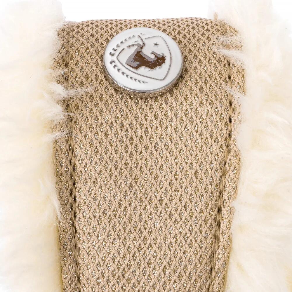 Paardenhalster van EQUESTRIAN QUEEN Rotterdam 25SS met bontafwerking 2/6