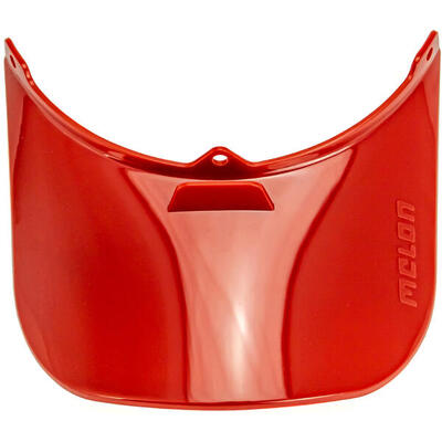 Melon Helmvizier Vista UV400 Rot für Radfahren