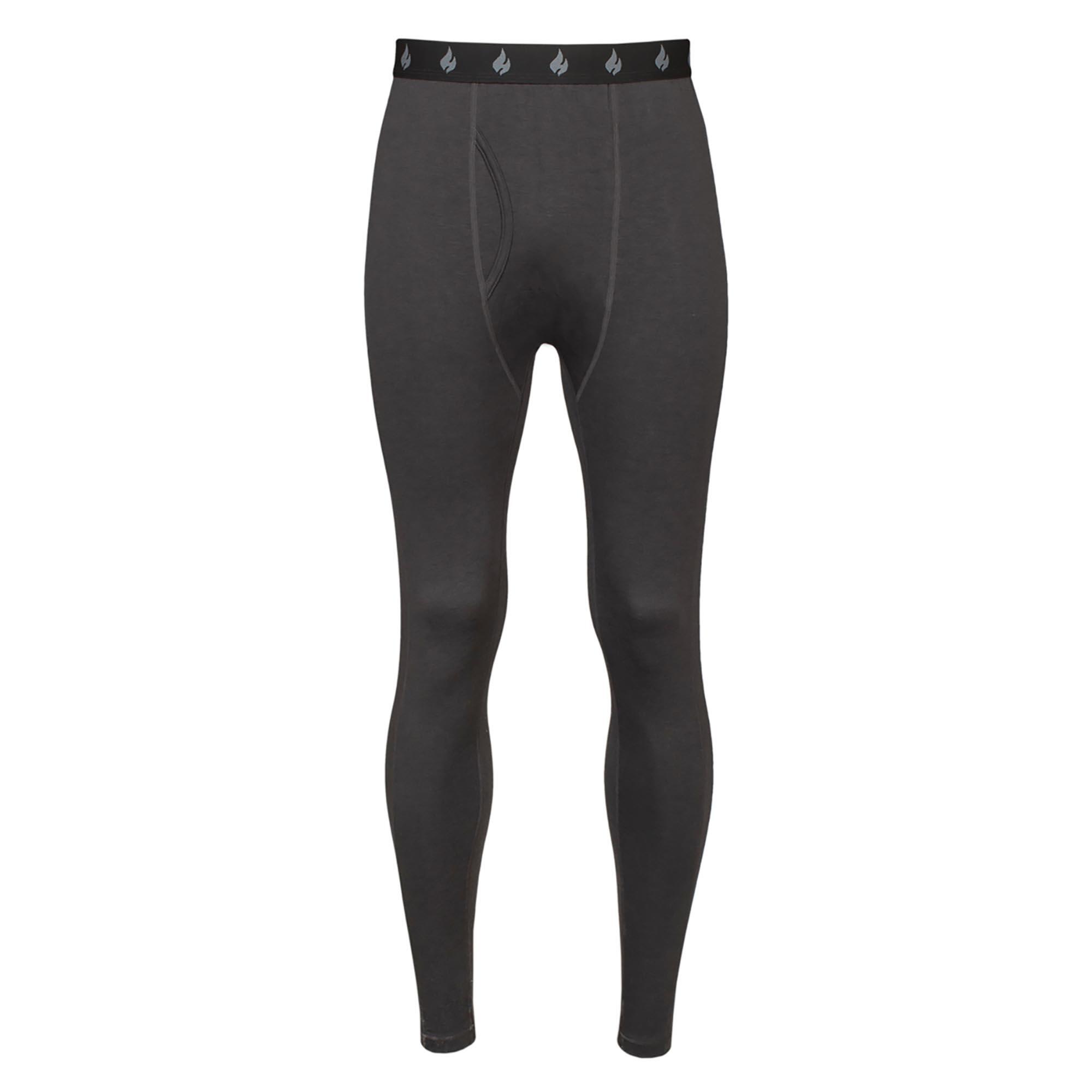 HEAT HOLDERS Men's Ultra Warm Fleece-Lined Long Johns | Thermal Bottoms for Winter
