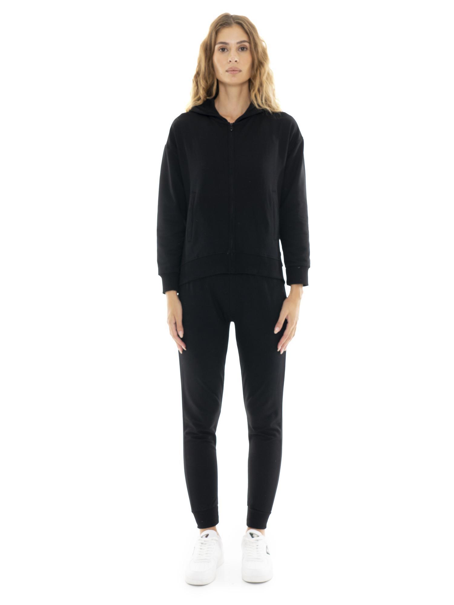 LEONE 1947 APPAREL Tuta invernale da donna con cappuccio e zip "Pearl"