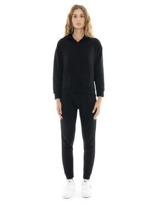 Tuta invernale da donna con cappuccio e zip "Pearl