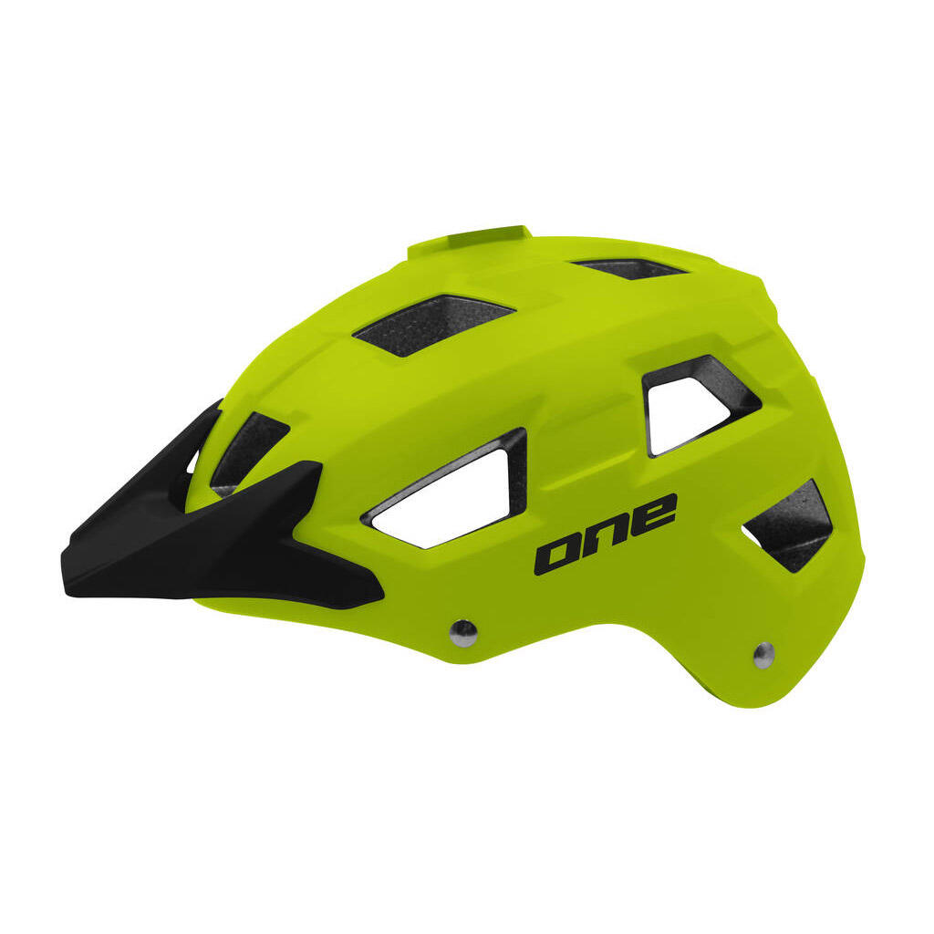 Casco One Trail S/M (54-58) nero/verde 3/6