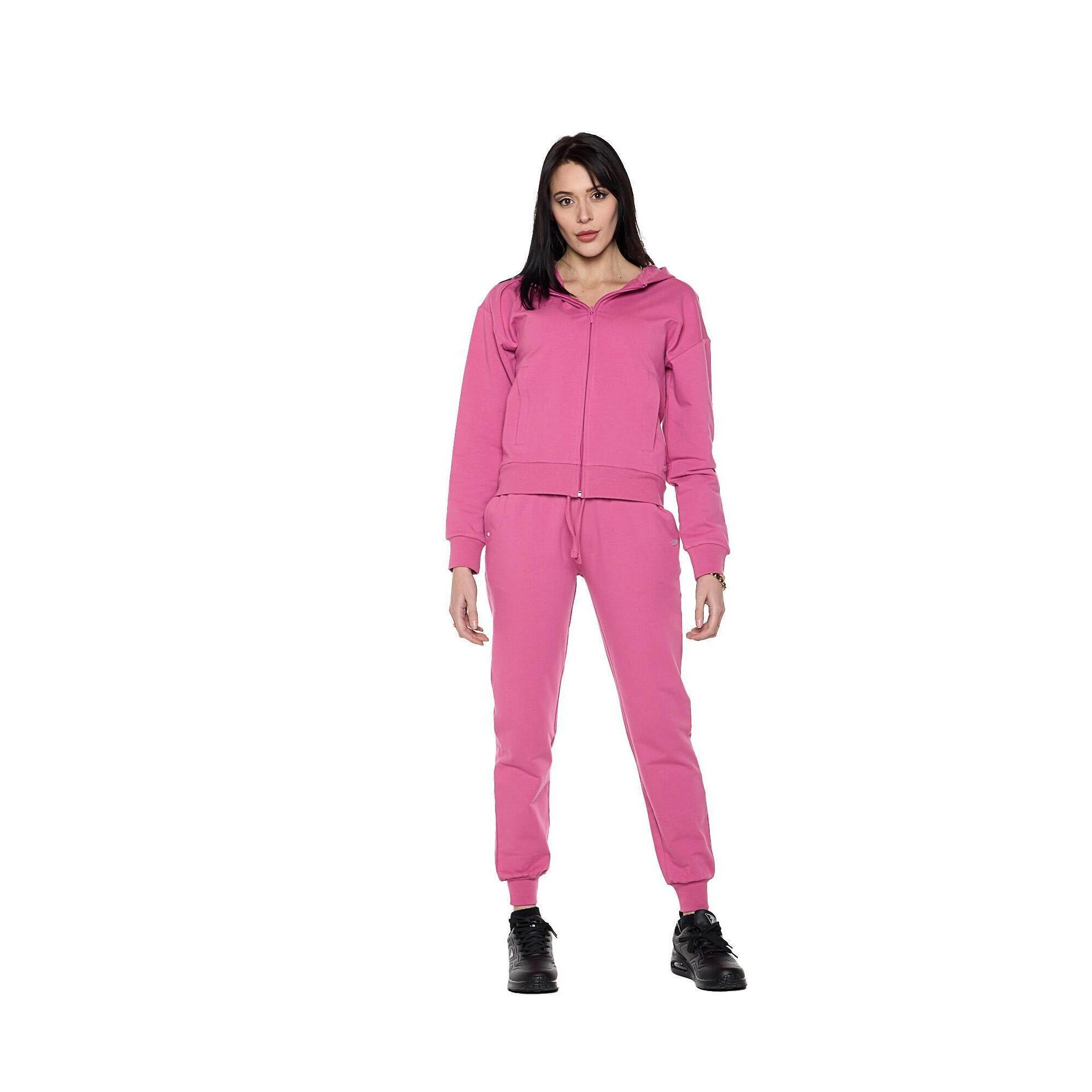 Leone 1947 Apparel - Survêtement D'Hiver Femme À Capuche Et Zip "pearl" - Survêtement - Violet - 42 M/l - Decathlon
