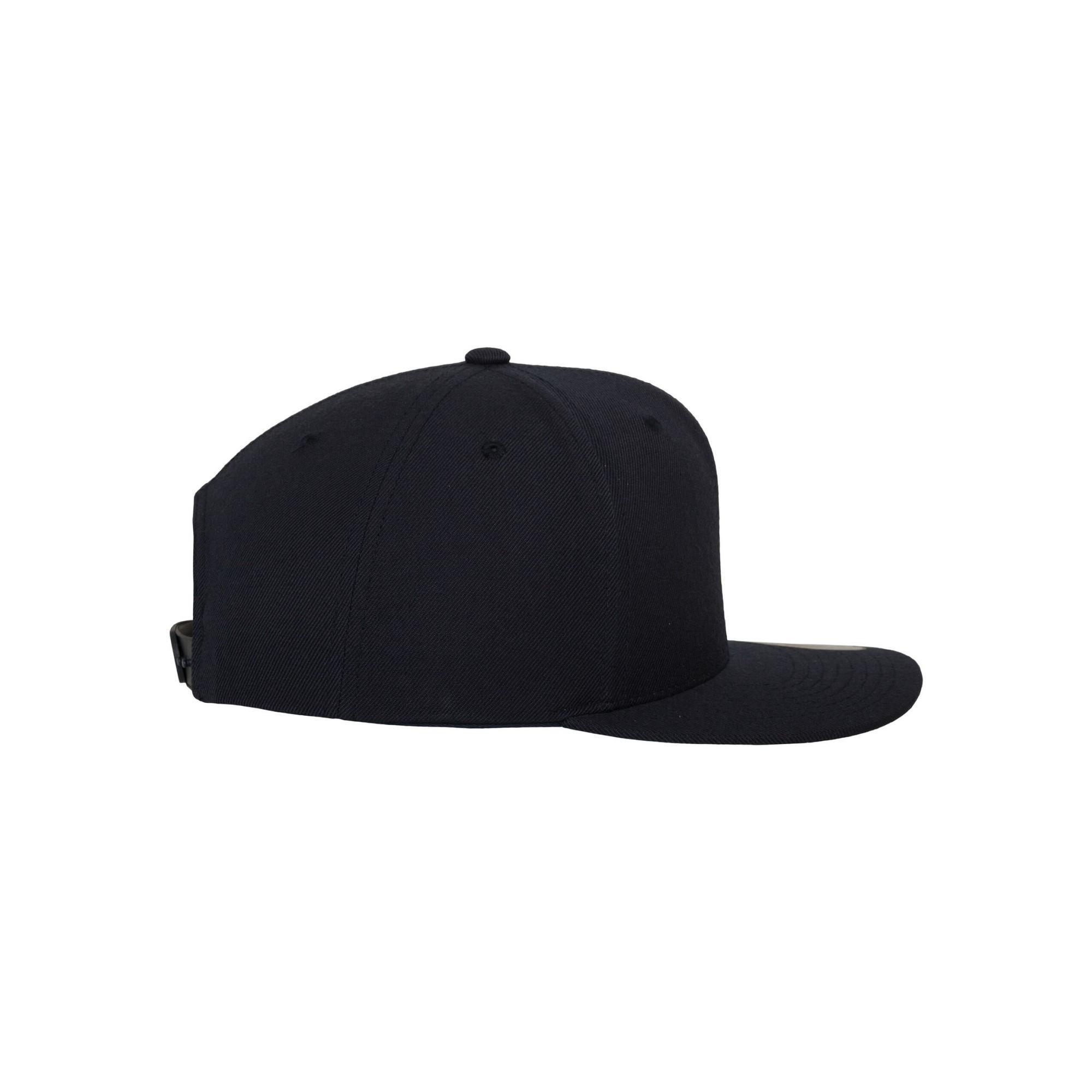 Cappellino Con Visiera Adulto Unisex Flexfit Classic Blu Navy Scuro 4/4