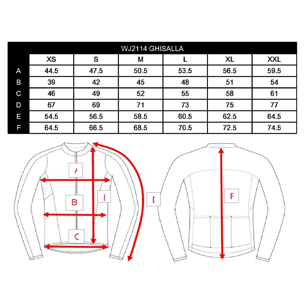 Veste de cyclisme femme WJ2114 Ghisalla 3/7